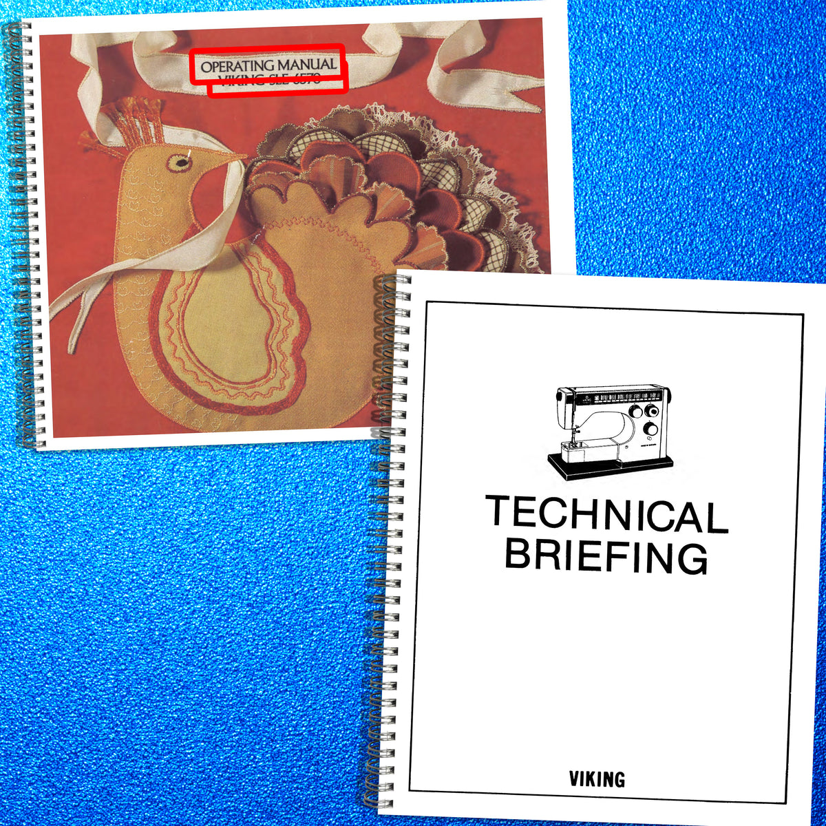 HUSQVARNA VIKING SLE 6570 Sewing Machine Service & Technical Manual BUNDLE