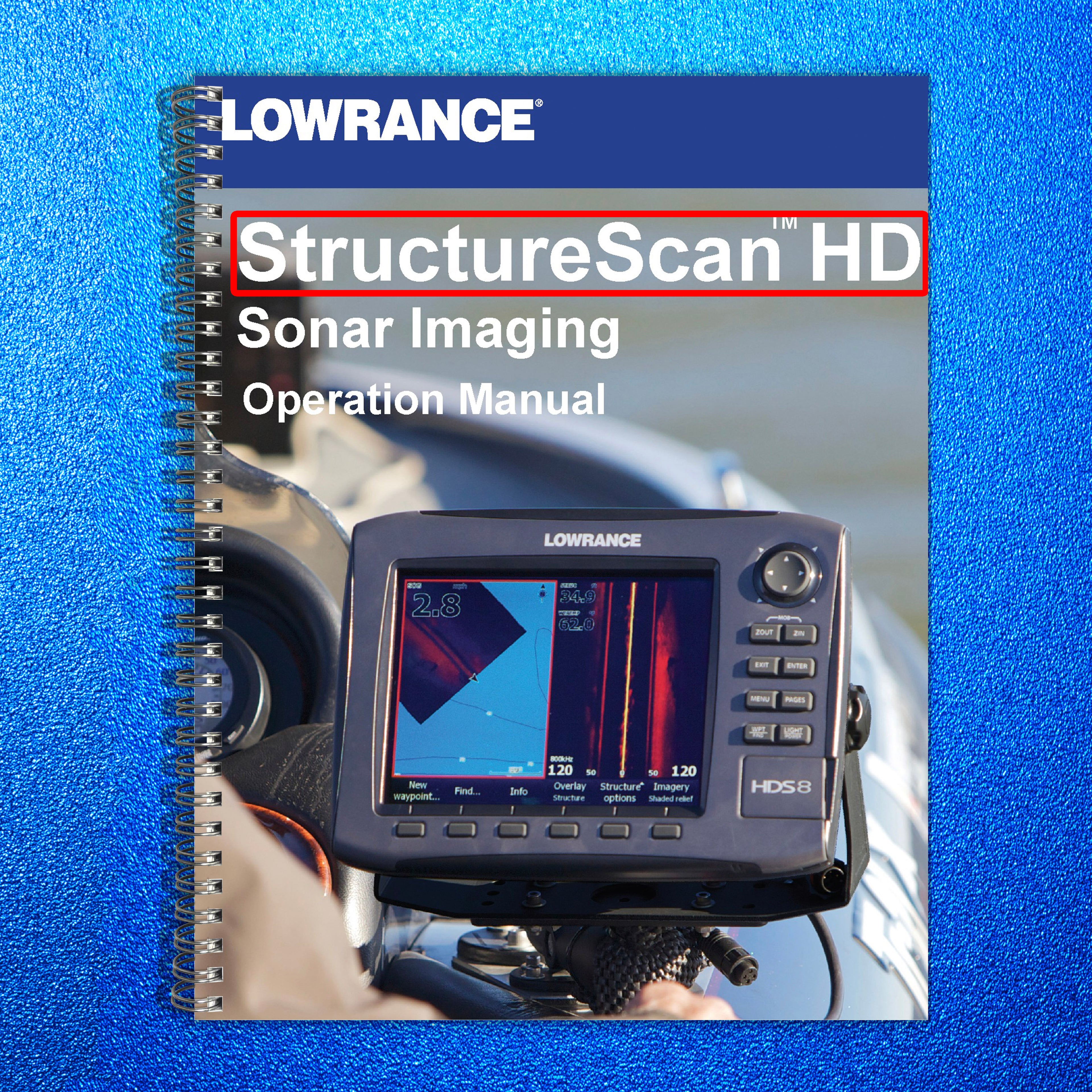 LOWRANCE STRUCTURESCAN HD Sonar Imaging Operator User Manual, TOUGH WIRE BINDING