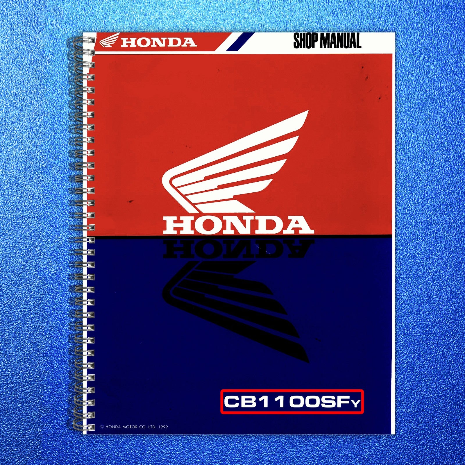 HONDA CB1100 X-11 Motorcycle Service Manual - STEEL WIRE BOUND - TOUGH COVERS