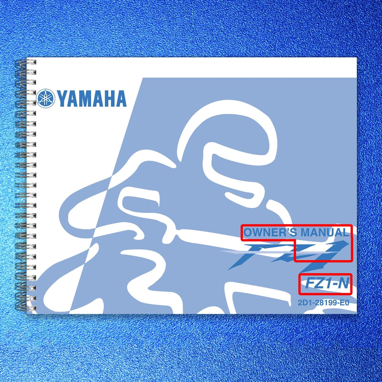 YAMAHA FZ1-N Owners Manual 2006 - STEEL WIRE BOUND - PROTECTIVE COVERS