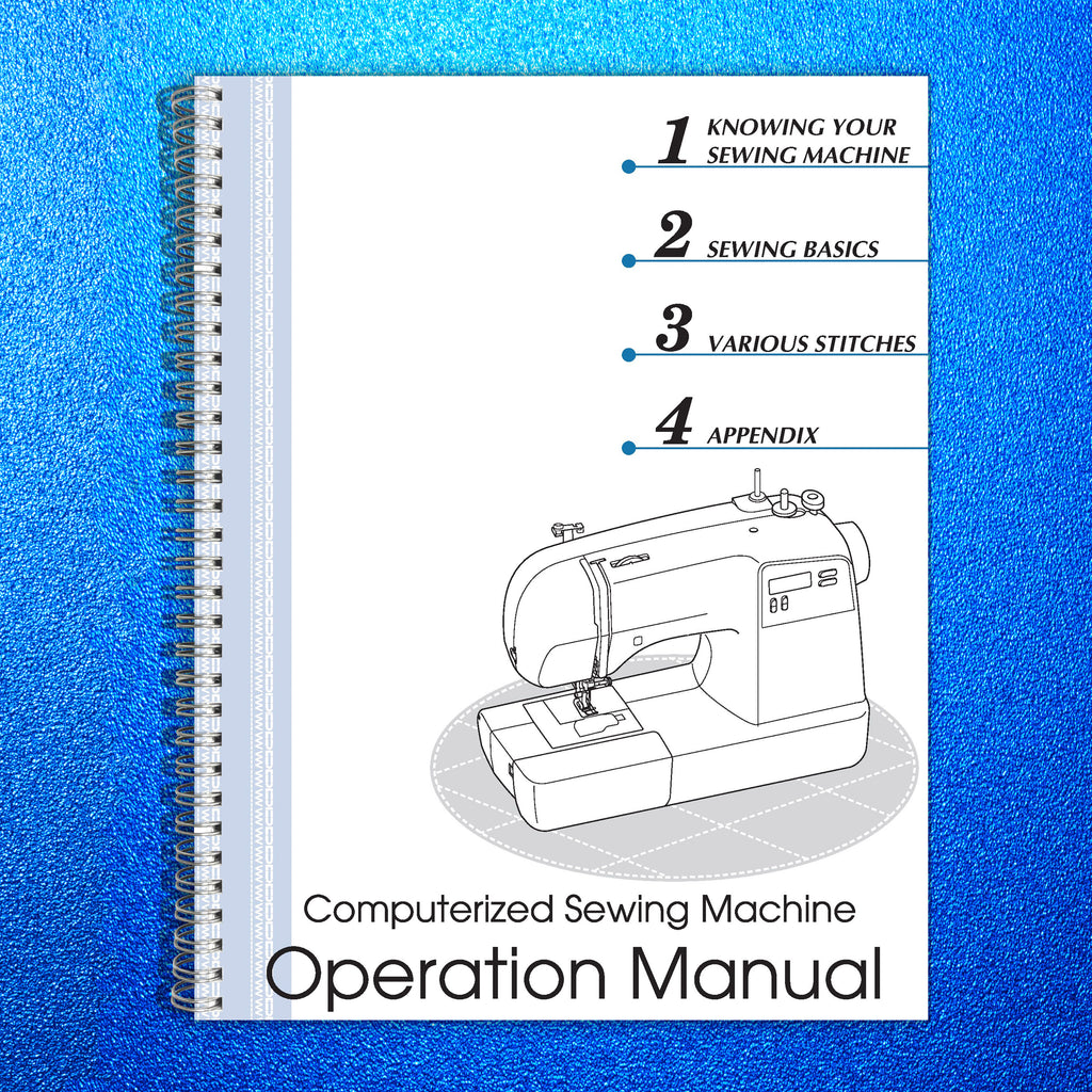 Brother Project Runway XR9500PRW Sewing Machine Manual User Guide COLOR