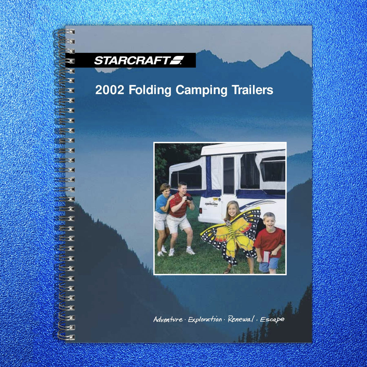 STARCRAFT 2002 Folding Camping Trailers Owners Manual - WIRE BOUND - COVERS