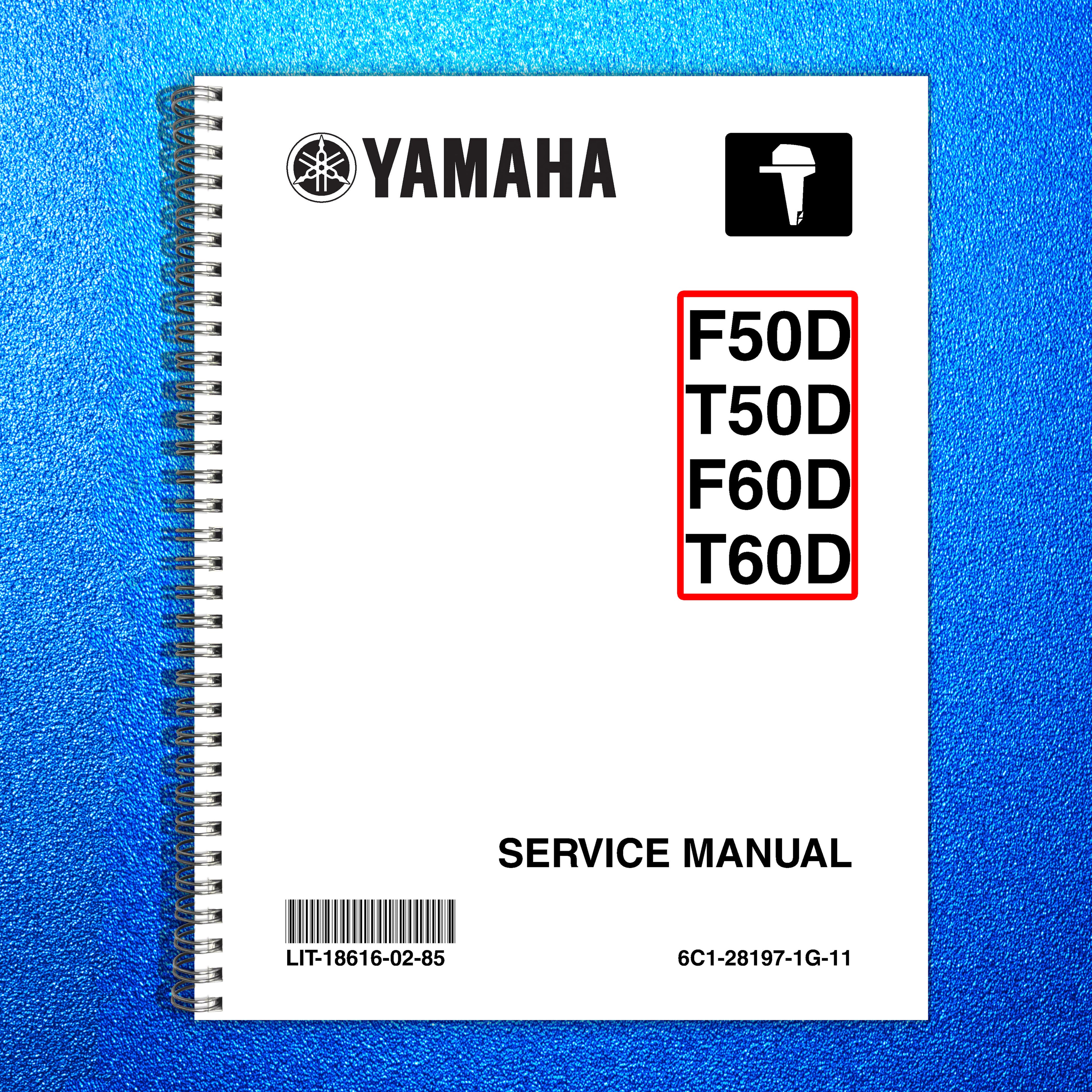YAMAHA F50D T50D F60D T60D Outboard Motor Service Manual 2004, FOLDOUTS