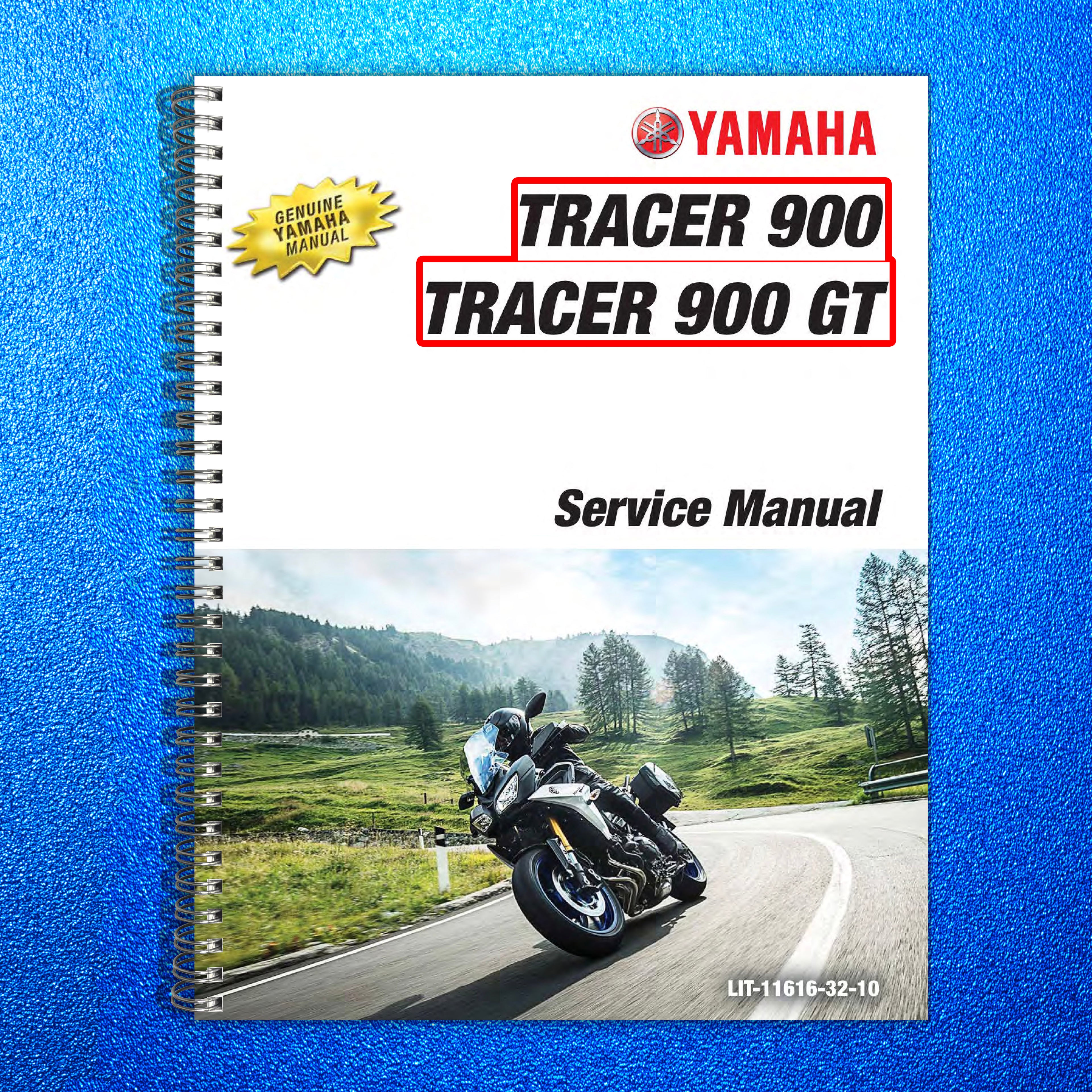 YAMAHA Tracer 900 GT Motorcycle Service Manual 2020 - WIRE BOUND - TOUGH COVERS