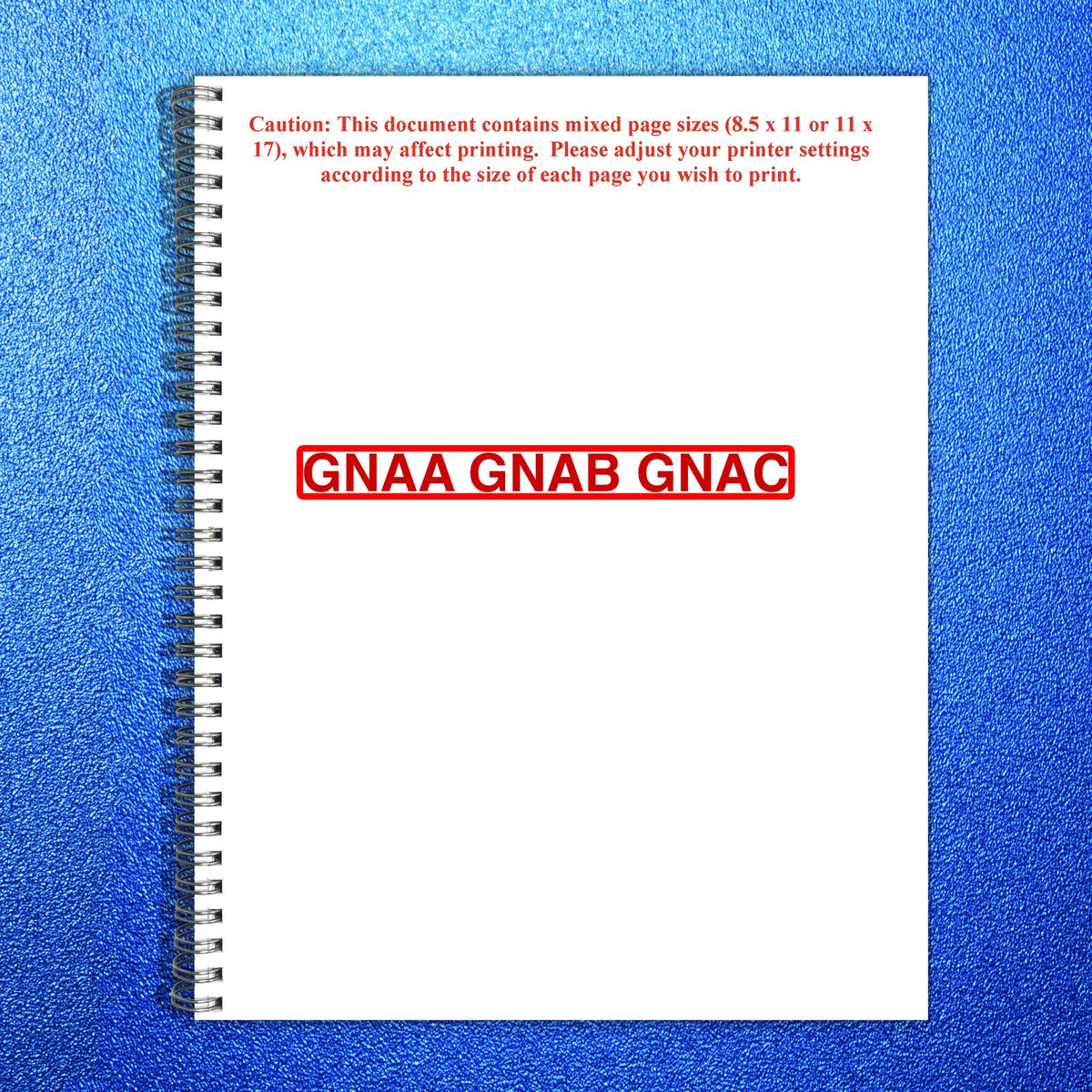 ONAN GNAA GNAB GNAC Genset Service Manual 2002 - BOUND - COVERS - XL FOLDOUTS