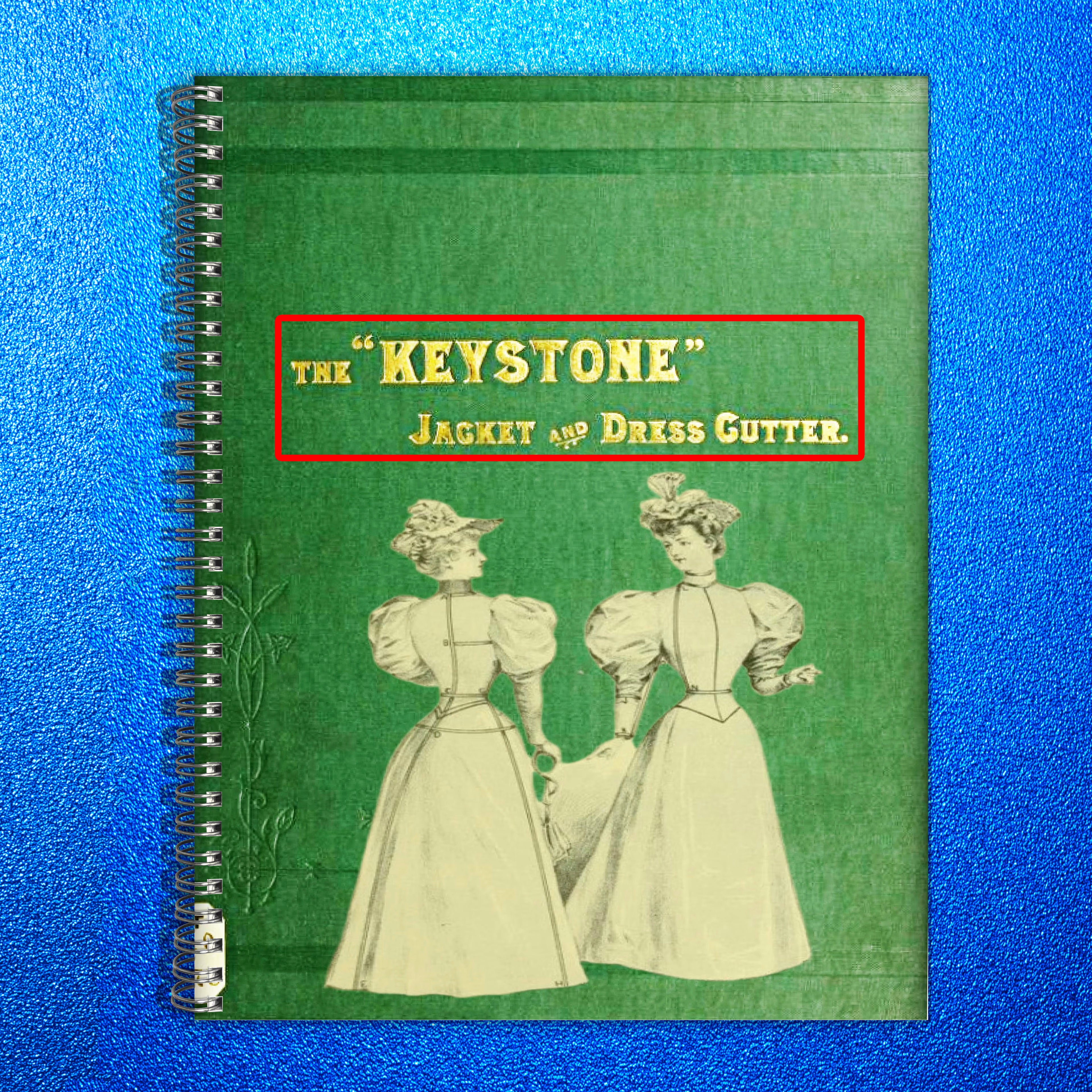 KEYSTONE Jacket and Dress Cutter Manual - STEEL WIRE BOUND - PROTECTIVE COVERS