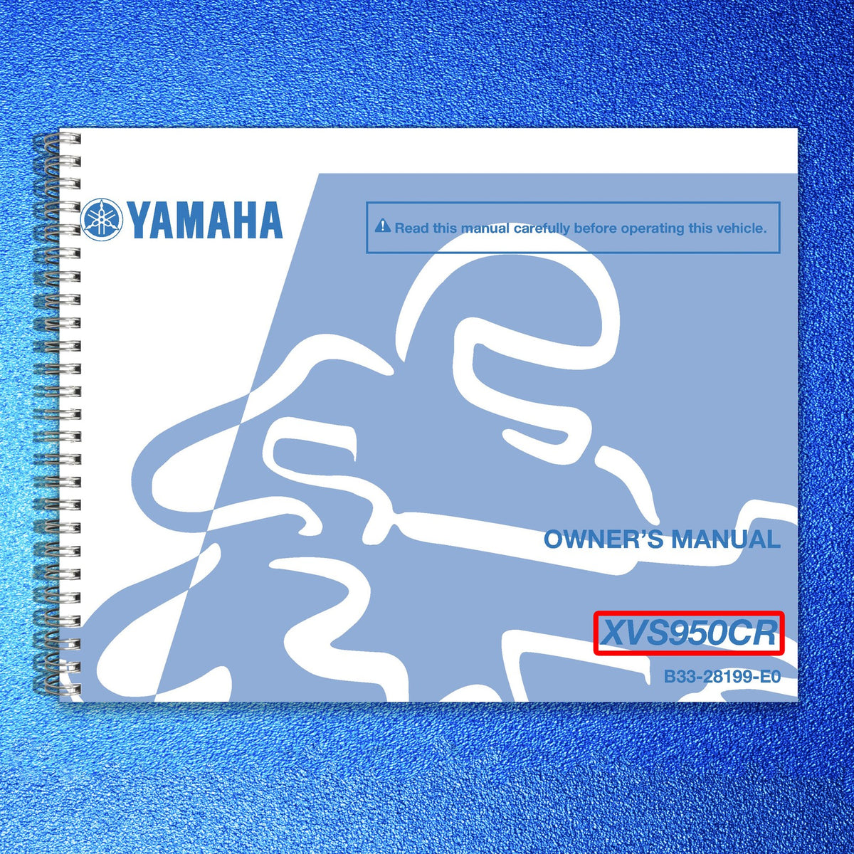 YAMAHA XVS950CR Owners Manual 2015 - STEEL WIRE BOUND - PROTECTIVE COVERS