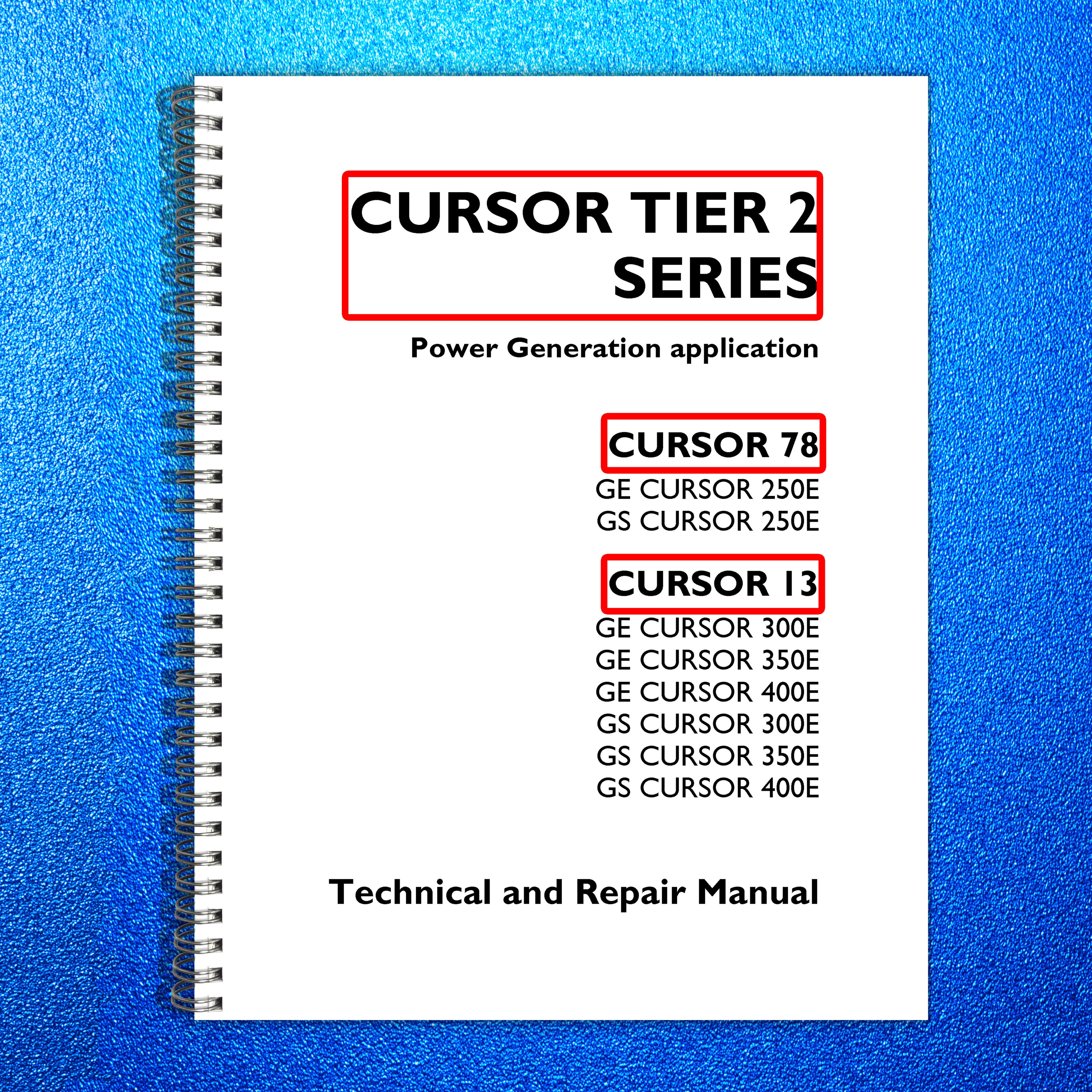 IVECO Cursor 78 Cursor 13 Tier 2 Technical And Repair Manual 2006 - WIRE BOUND