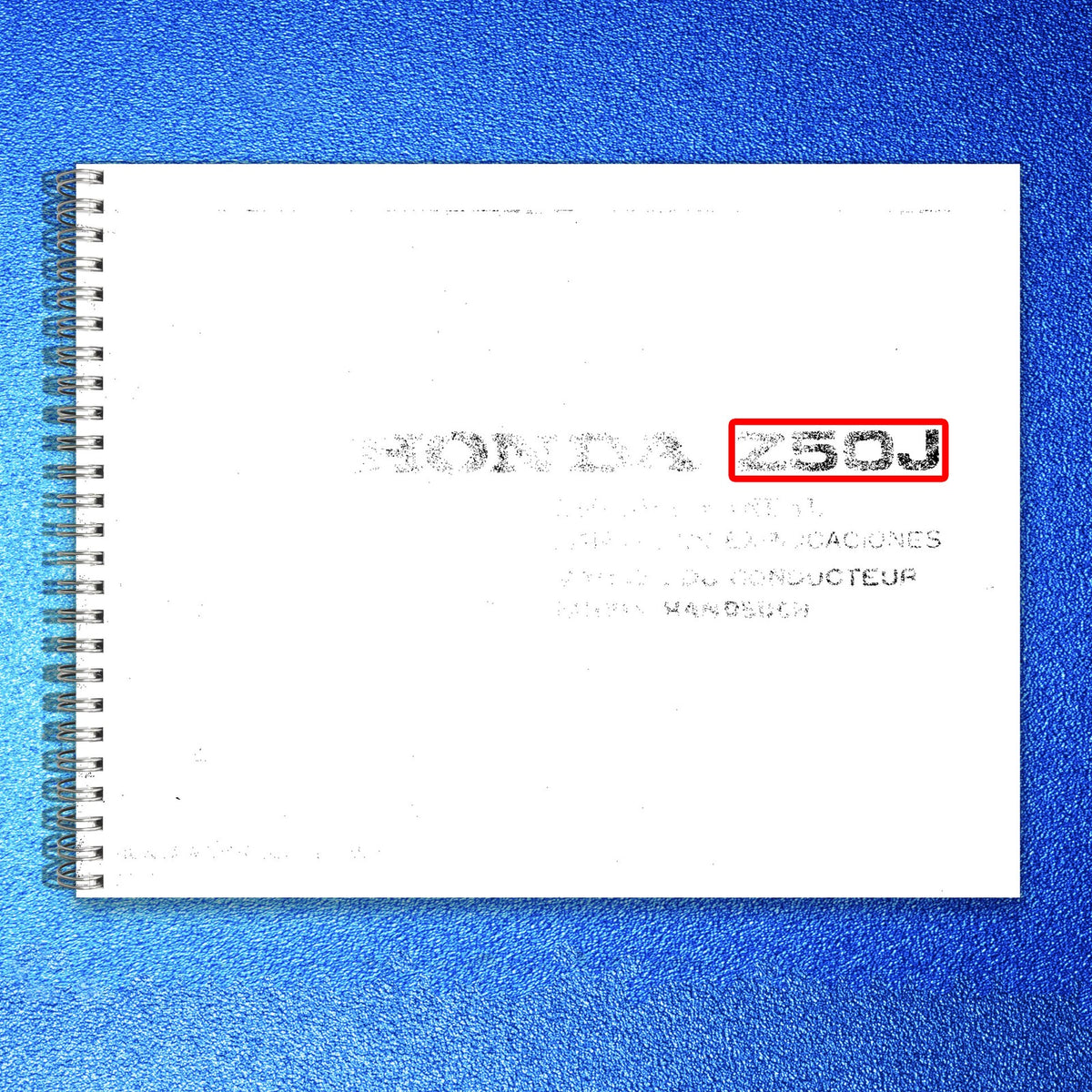 HONDA Z50J Owners Manual 1980 - BOUND - COVERS - XL FOLDOUT PAGES