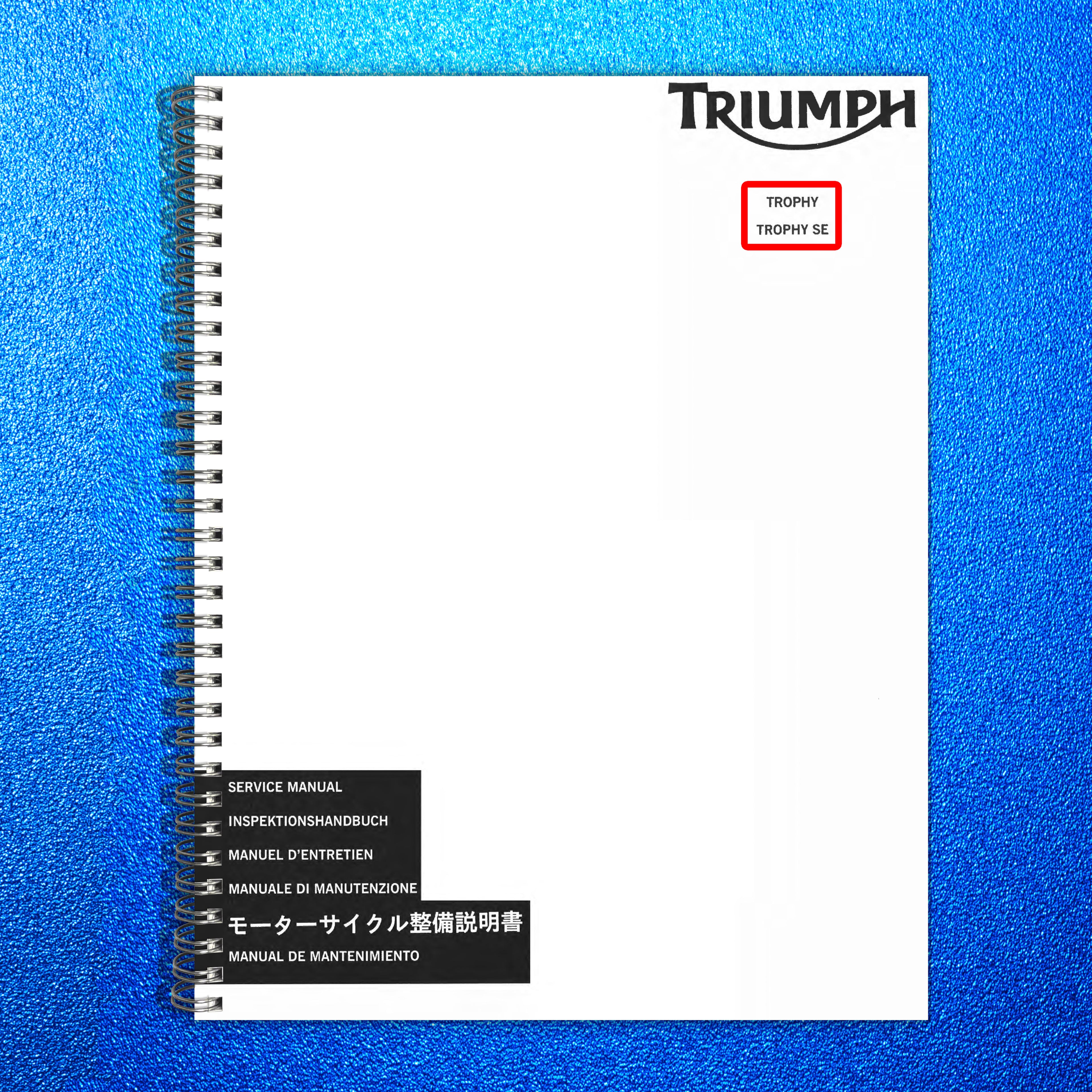 TRIUMPH Trophy Trophy SE Motorcycle Service Manual 2013-2016, FOLDOUTS