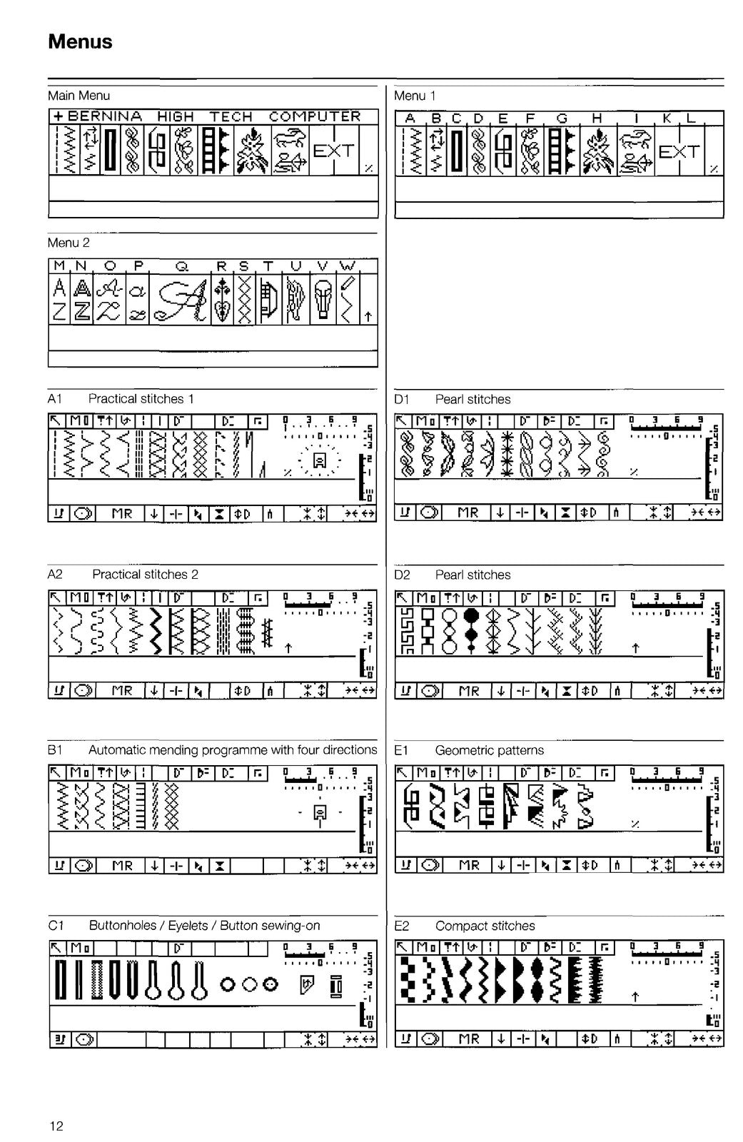 BERNINA 1630 1530 Operators & Service Manual BUNDLE - WIRE BOUND - TOUGH COVERS
