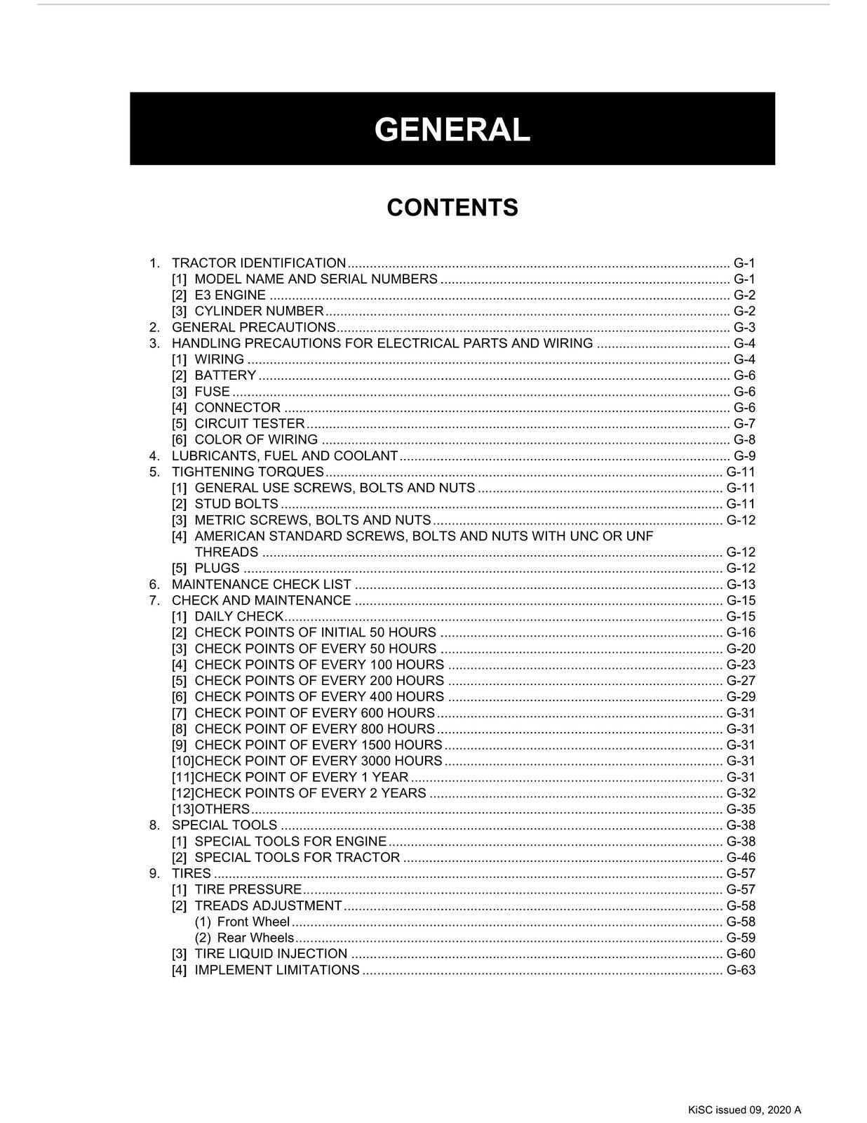 KUBOTA L3200 L3800 Tractor Workshop Manual 2011-2014 - BOUND - COVERS - FOLDOUTS