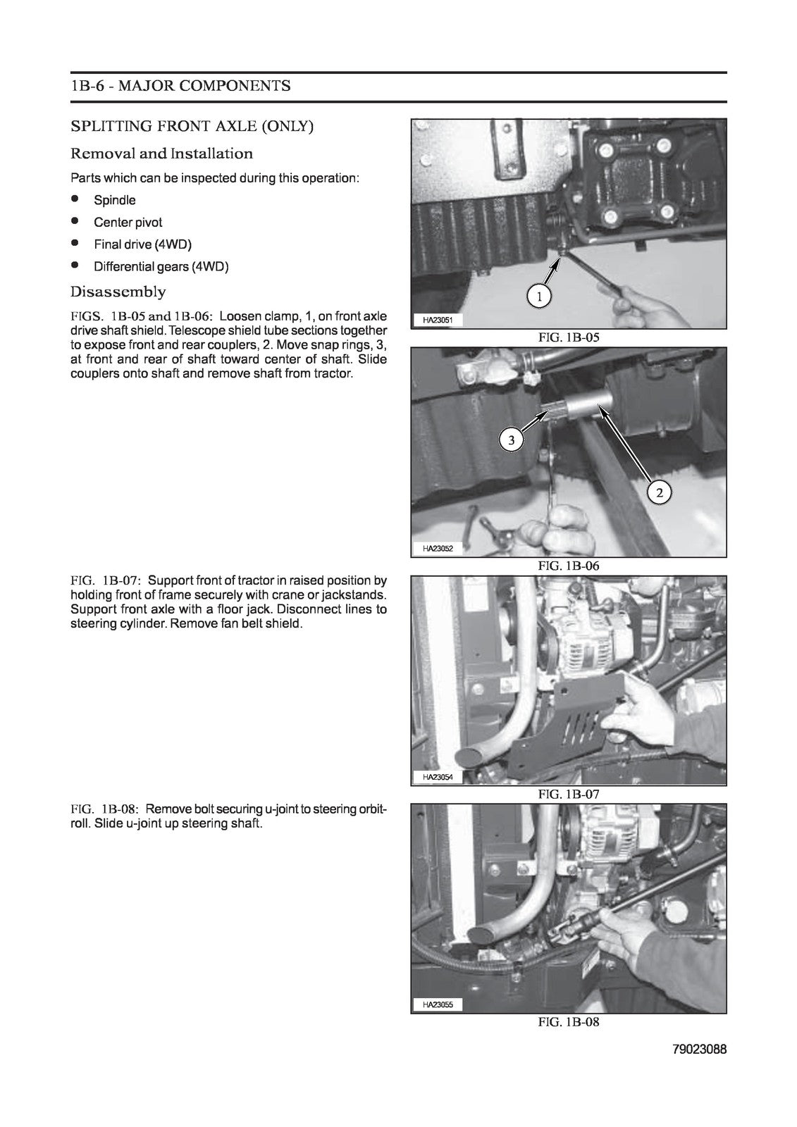 MASSEY FERGUSON 1433V 1440V Workshop Service Manual - WIRE BOUND - TOUGH COVERS