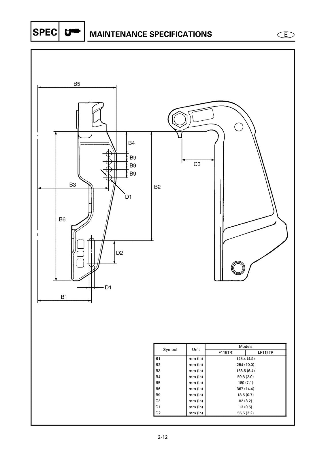 YAMAHA OUTBOARD F115 LF115C SERVICE REPAIR MANUAL , BOUND, COVERS, FOLDOUT