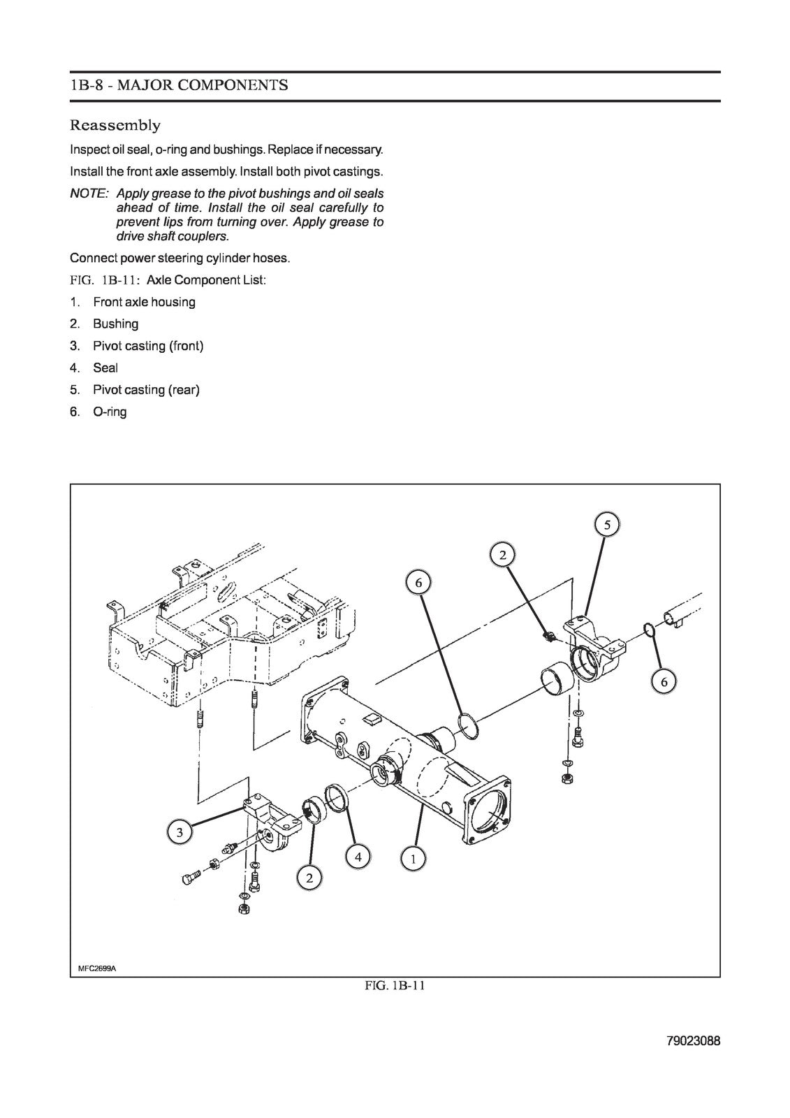 MASSEY FERGUSON 1433V 1440V Workshop Service Manual - WIRE BOUND - TOUGH COVERS