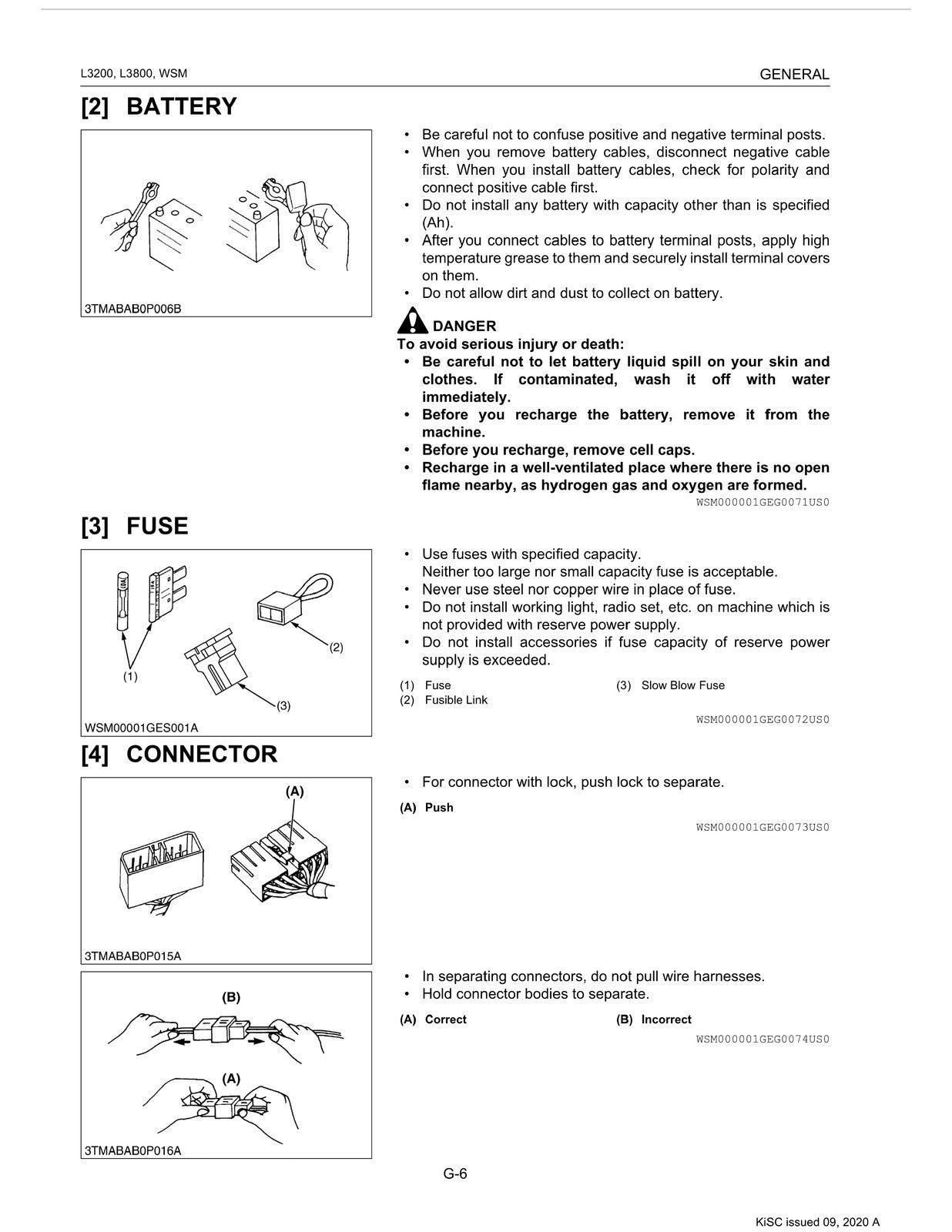 KUBOTA L3200 L3800 Tractor Workshop Manual 2011-2014 - BOUND - COVERS - FOLDOUTS