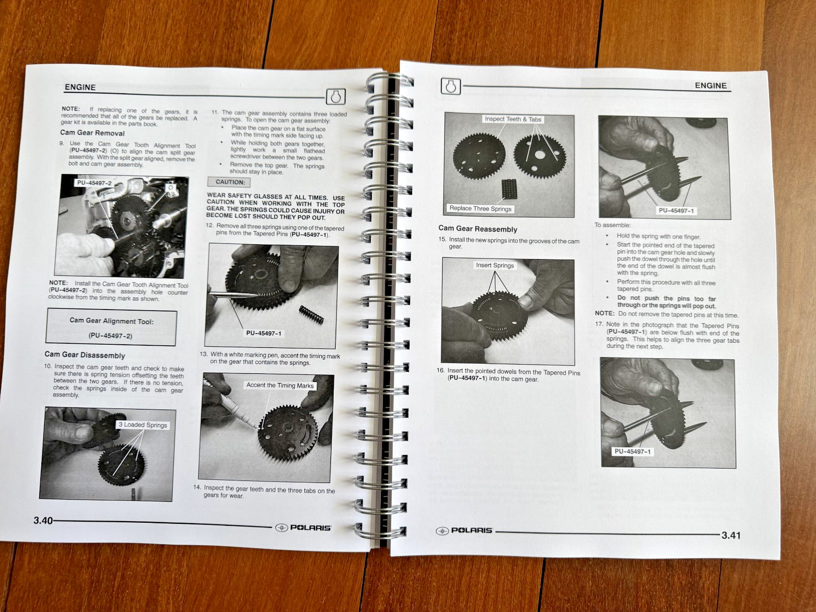 POLARIS Sportsman 700 EFI 2005 Bundle Workshop & Operators Manual, BOUND COVERS
