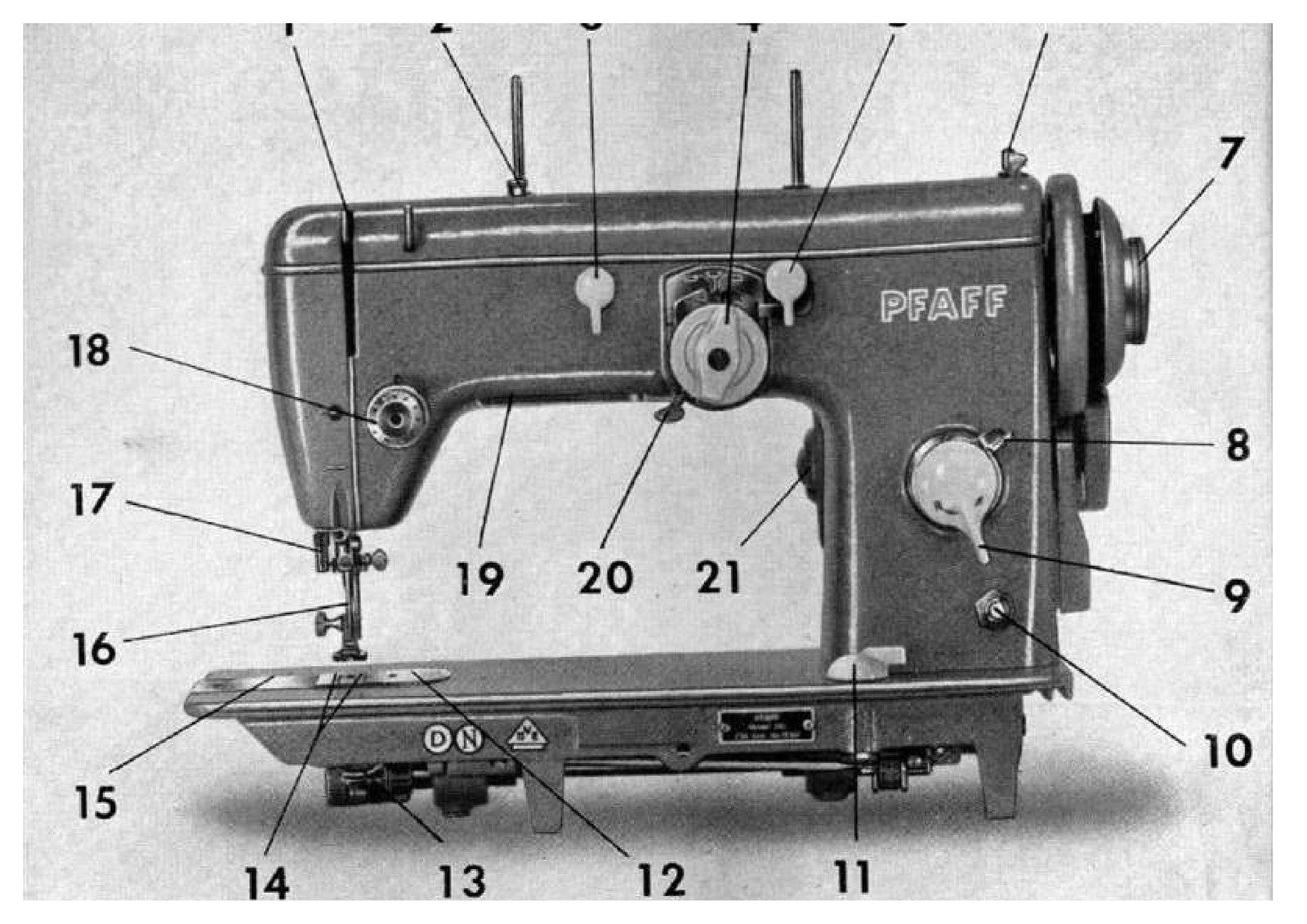 PFAFF 230 332 Sewing Machine Service & Operators Manual BUNDLE - WIRE BOUND