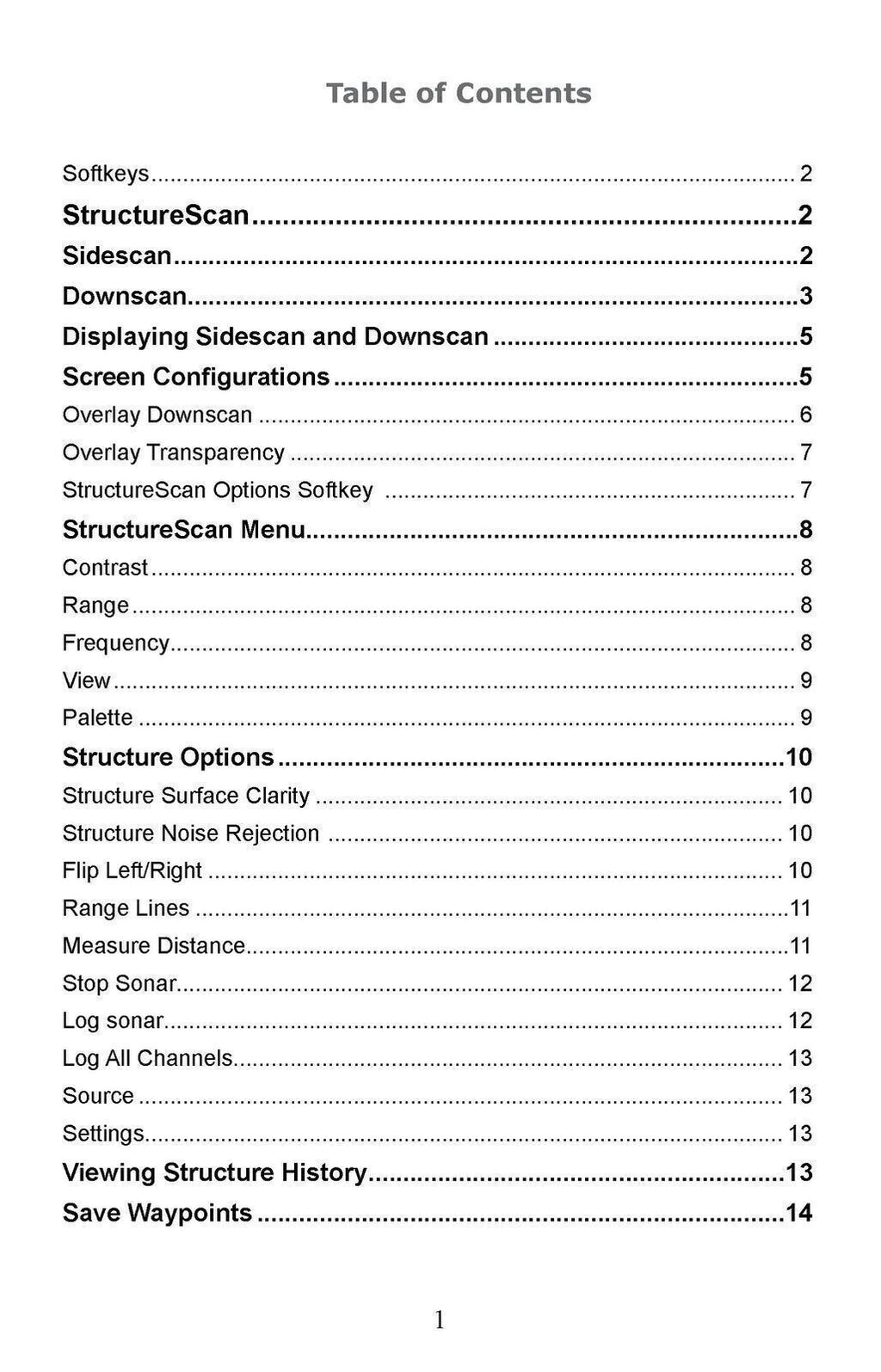 LOWRANCE Structure Scan Sonar Imaging User Manual - ROBUST WIRE BINDING & COVERS