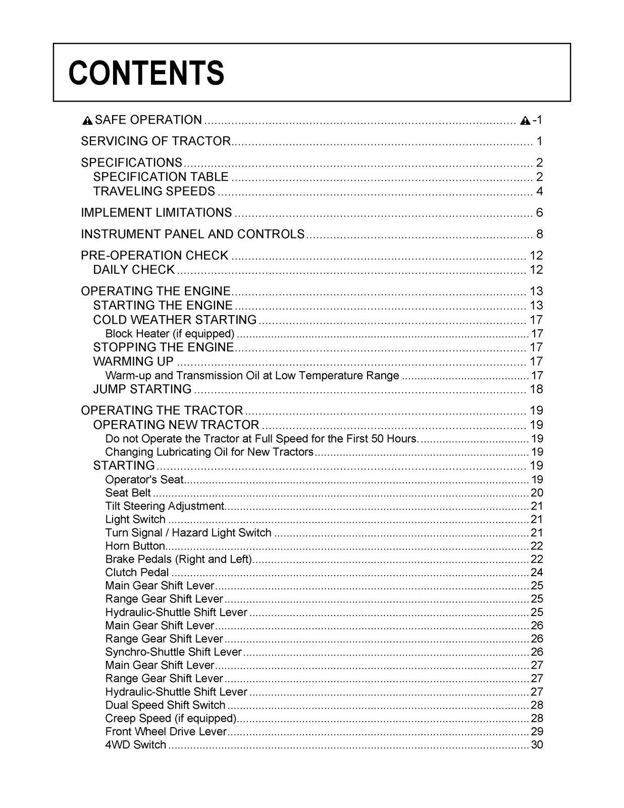 KUBOTA M8540 M9540 CAB TRACTOR OPERATORS MANUAL - WIRE BOUND - TOUGH COVERS