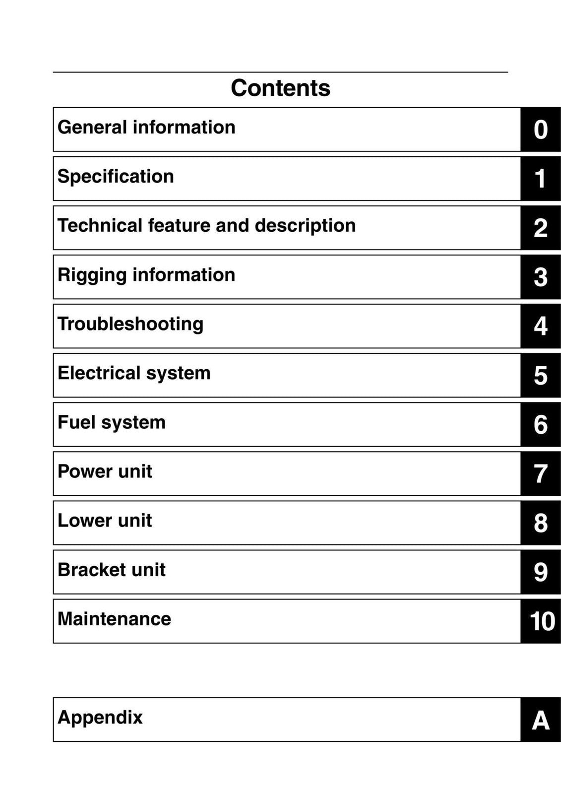 YAMAHA F425A F375A FL375A FL425A XF375 XF425 SERVICE MANUAL - TOUGH COVERS