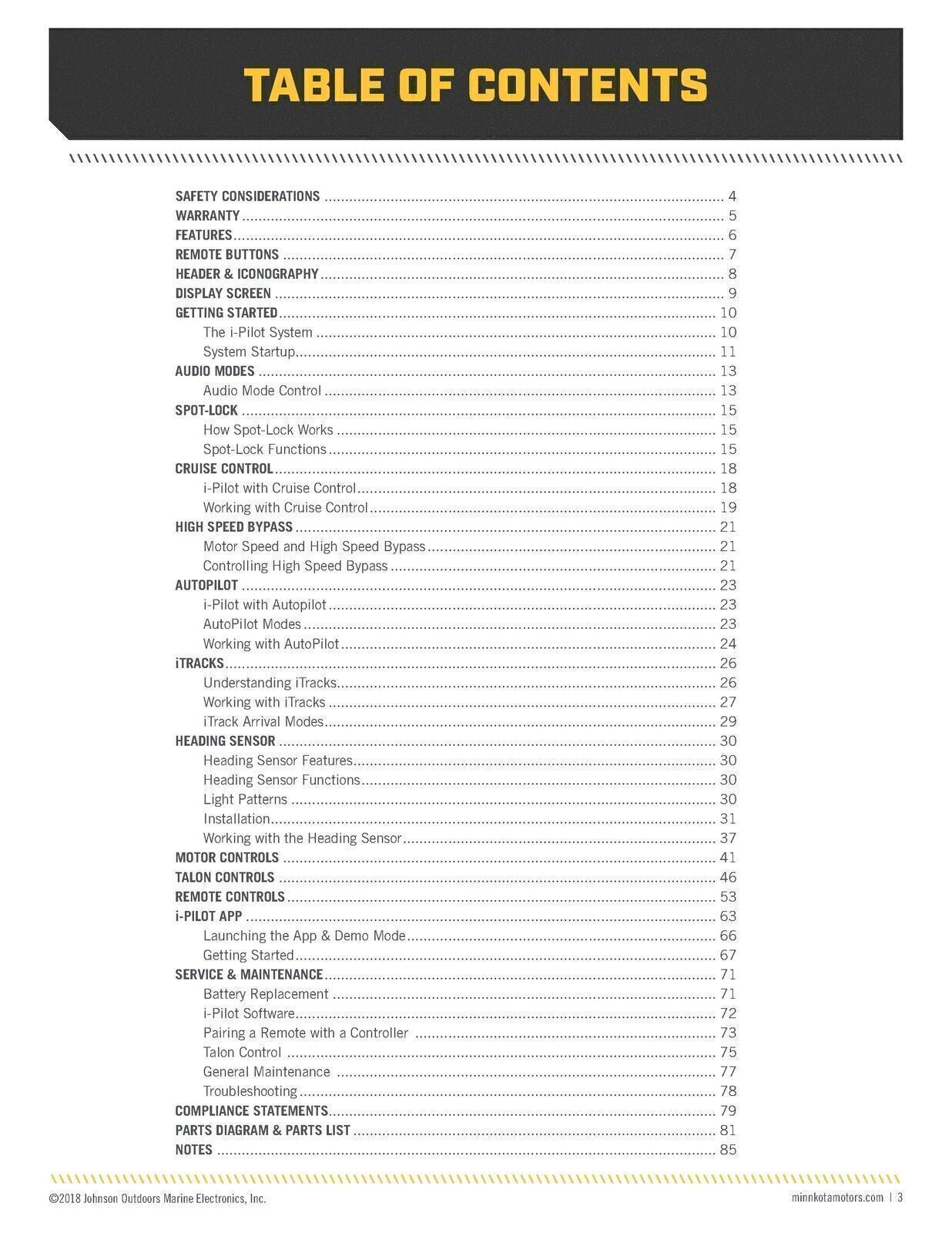MINN KOTA i-Pilot Link Ultrex Power Drive Riptide Terrova Owners User Manual