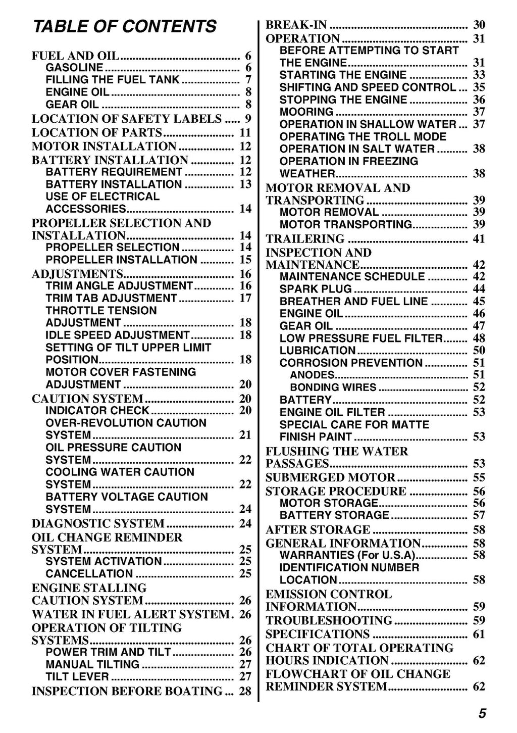 SUZUKI DF100A DF115A DF115AS DF140A Owners Manual - WIRE BOUND - TOUGH COVERS