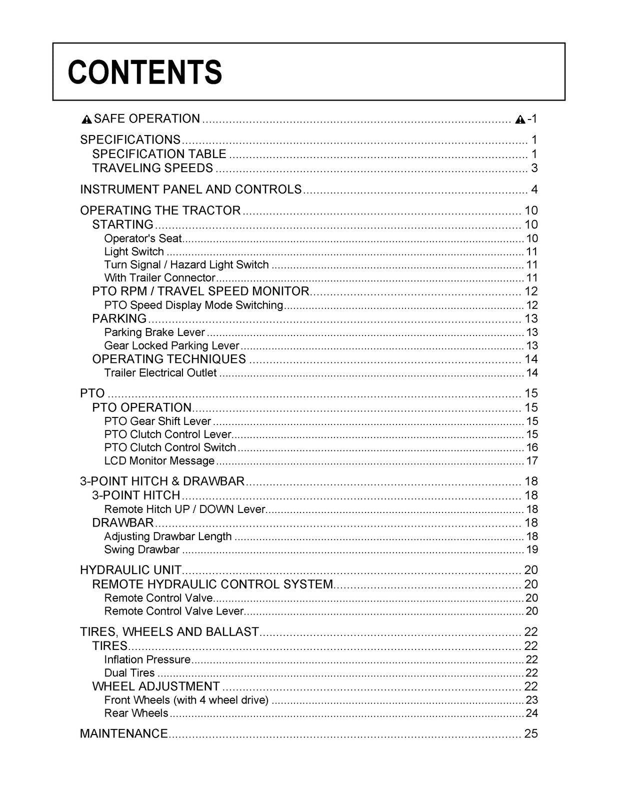 KUBOTA M7040 M6040 M8540 M9540 CAB OPERATORS MANUAL - STEEL WIRE BOUND - COVERS