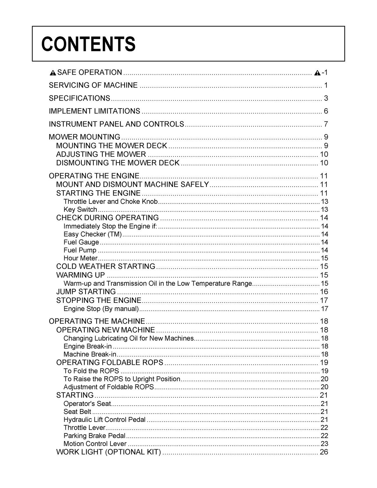 KUBOTA ZG222A-AU ZG227A-AU ZERO TURN MOWER OPERATORS MANUAL, WIRE BOUND, COVERS