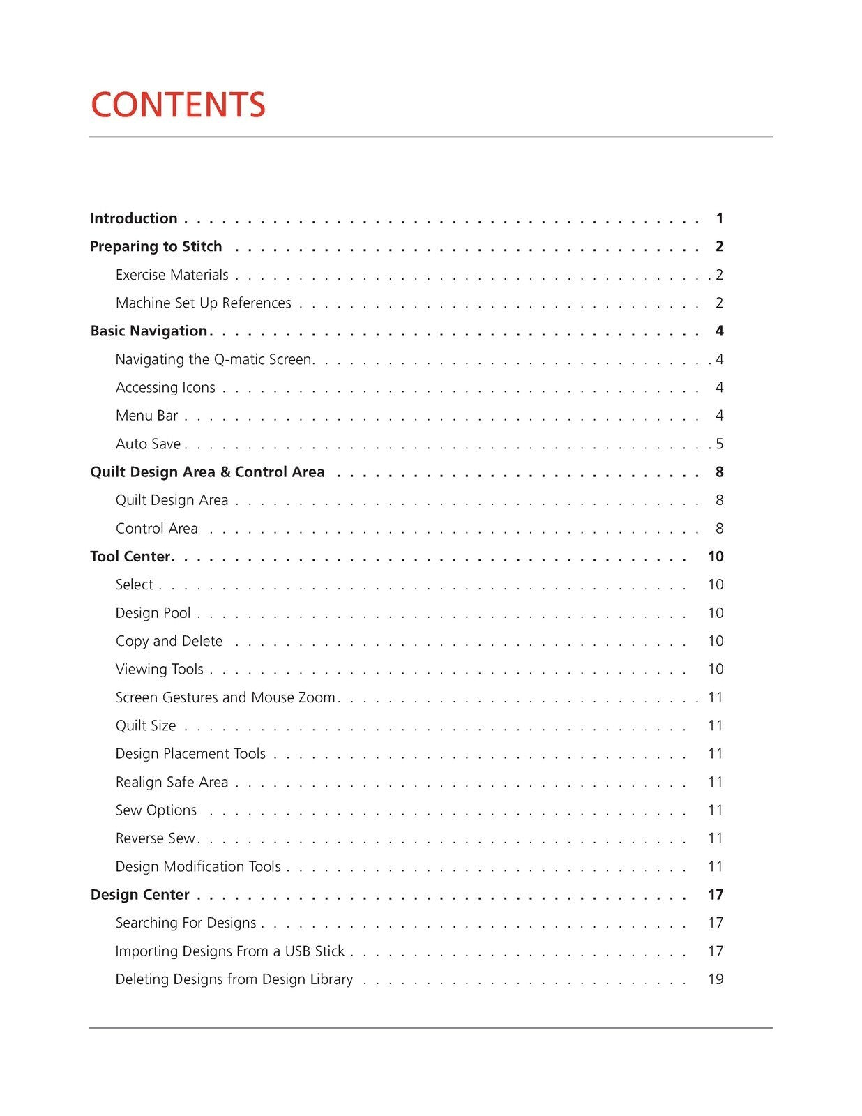 BERNINA Quilting Q-matic 3.0 Course Workbook - STEEL WIRE BOUND - TOUGH COVERS