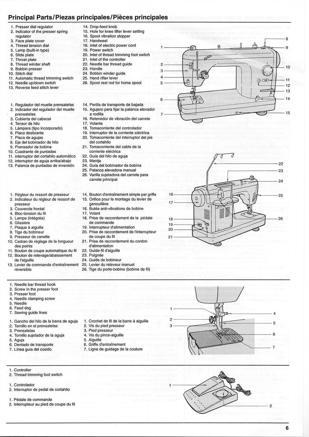 JUKI TL-98E Sewing Machine User Manual Instruction Book -TOUGH WIRE BINDING