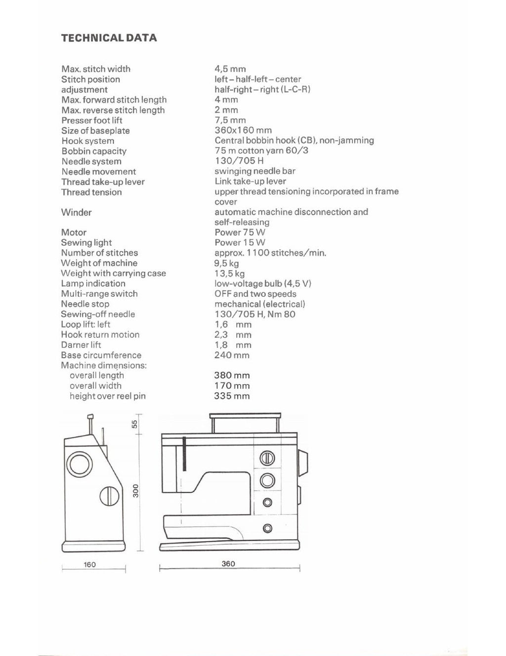 BERNINA Matic Model 910 Sewing Machine Service Manual- STEEL WIRE BOUND - COVERS