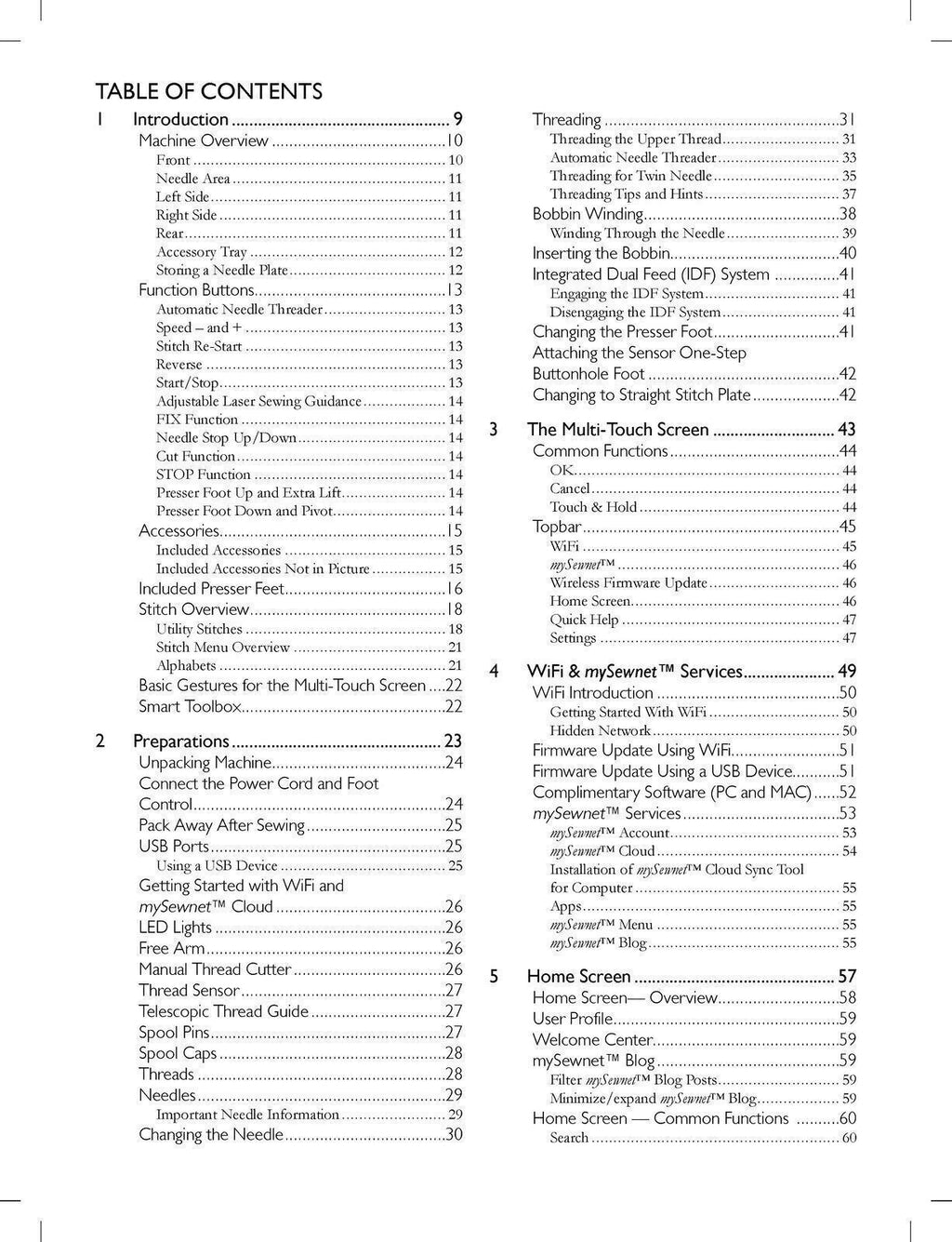 HUSQVARNA Viking Epic 95Q Instruction Manual: 128 Pages - Color - Wire Bound