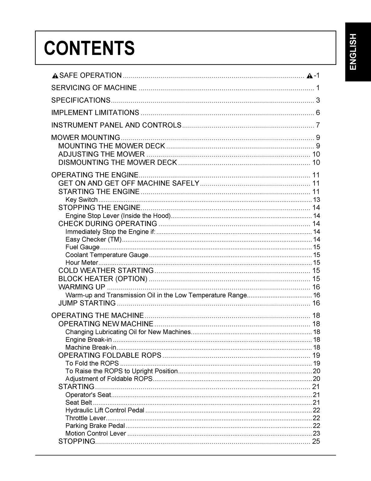 KUBOTA ZD1011 ZD1021 ZERO TURN MOWER OPERATORS MANUAL - STEEL WIRE BOUND, COVERS