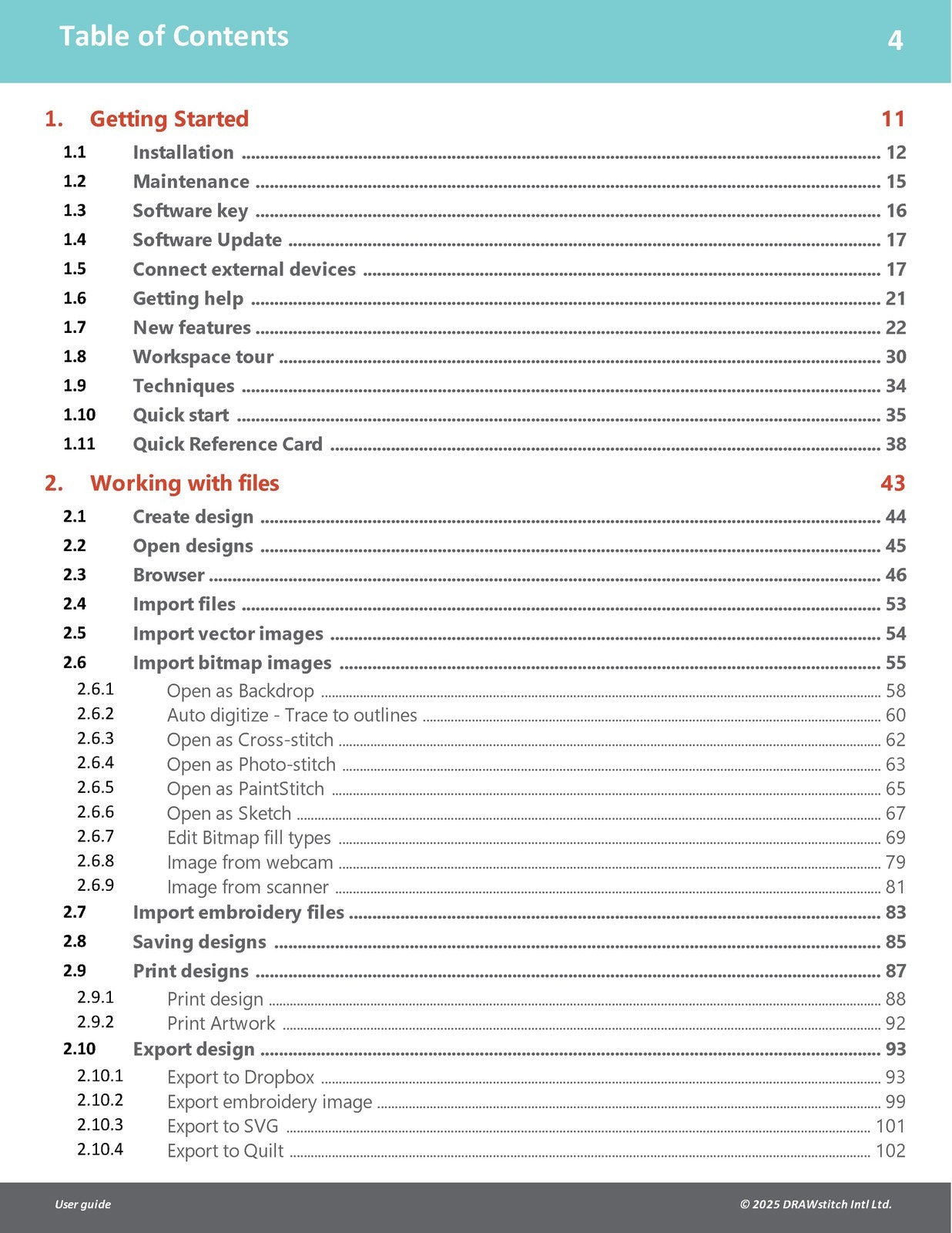 JANOME Artistic Digitizer 2.0 User Guide MANUAL (2025) STEEL WIRE BOUND - COVERS
