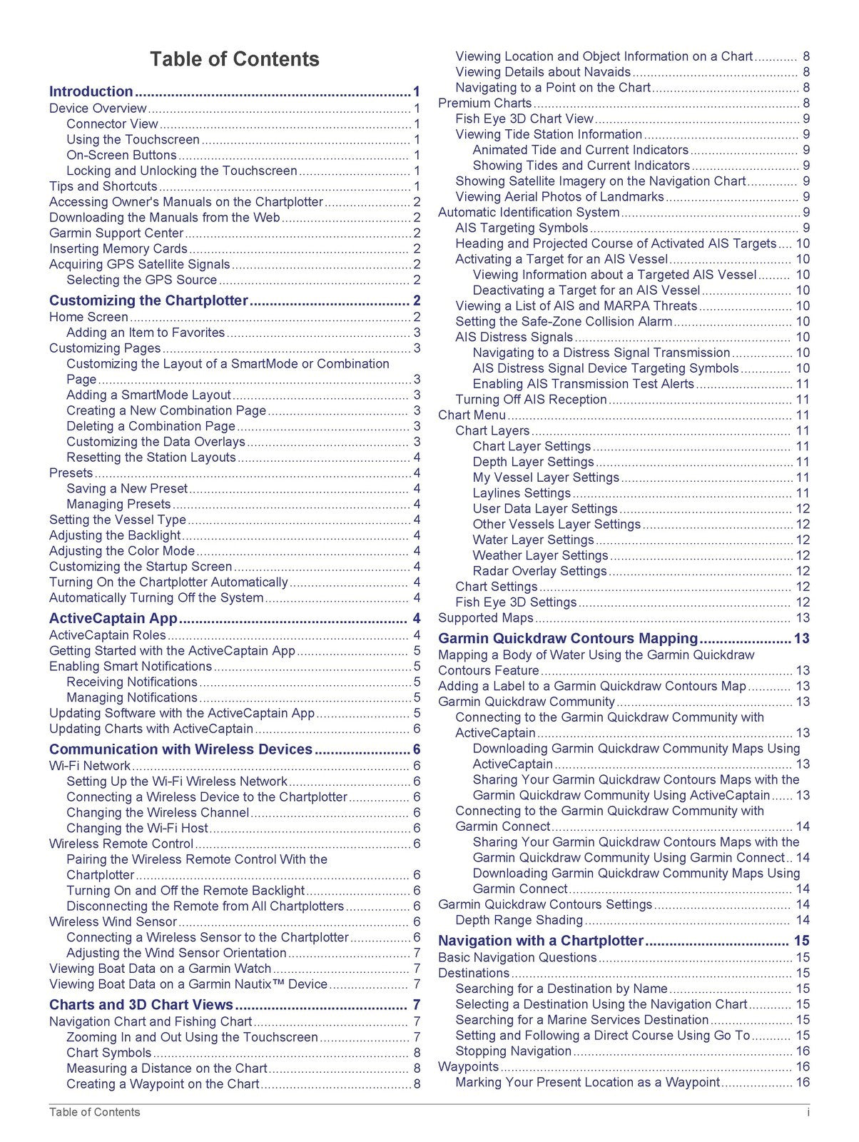 GARMIN GPSMAP 1222 1242 TOUCH Ownders Manual - STEEL WIRE BOUND - TOUGH COVERS