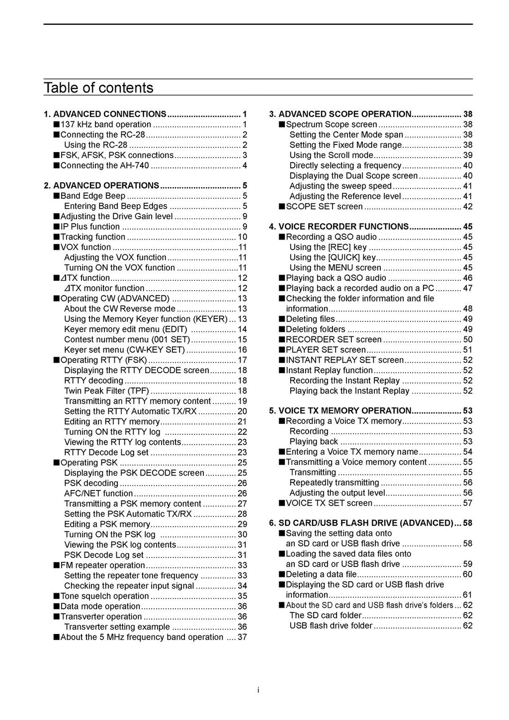 ICOM IC-7610 Transceiver Advanced Manual v. Jun 2024 - COLOR, WIRE BOUND, COVERS