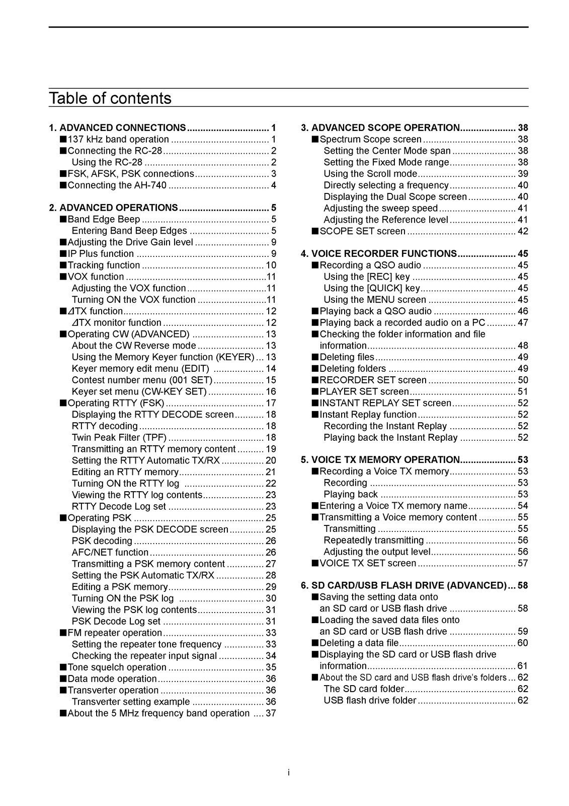 ICOM IC-7610 Transceiver Advanced Manual v. Jun 2024 - COLOR, WIRE BOUND, COVERS