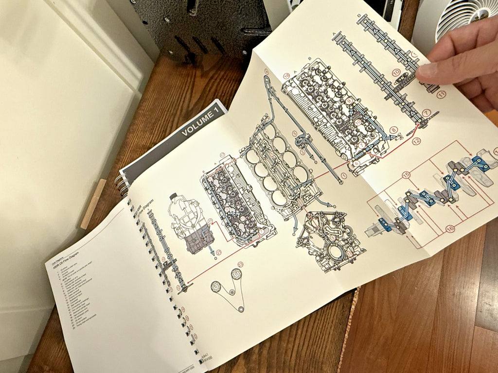 MERCURY RACING 450R SERVICE MANUAL - STEEL WIRE BOUND - COVERS - XL FOLDOUT DIAG