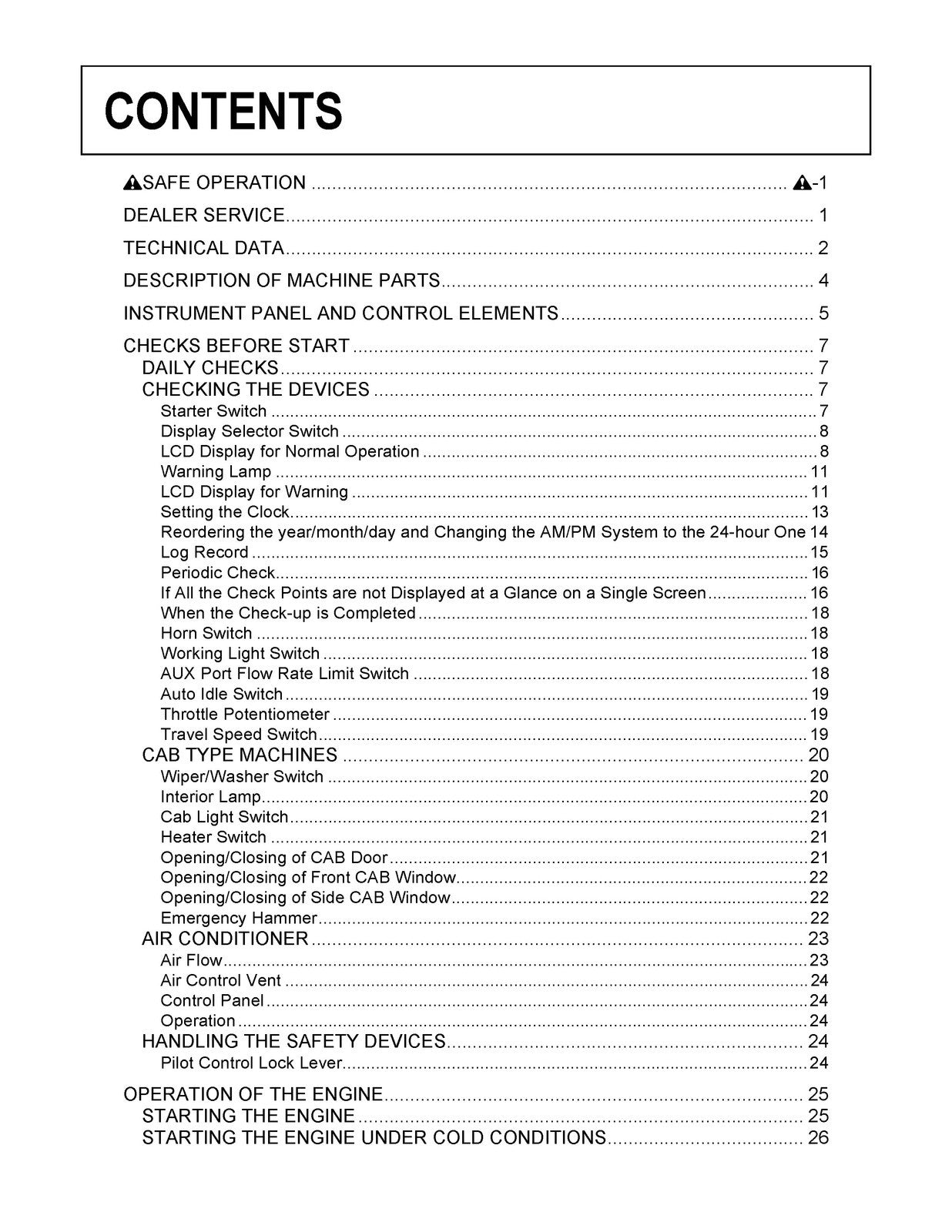 KUBOTA KX057-4 U55-4-Operators-Manual - STEEL WIRE BOUND - PROTECTIVE COVERS