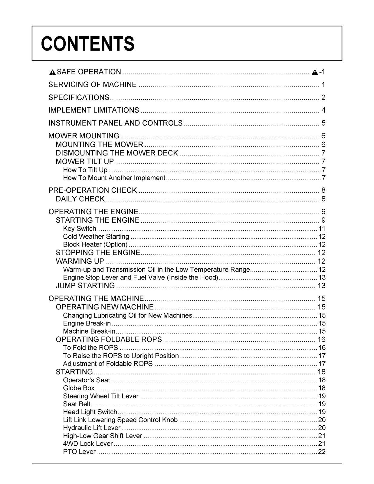 KUBOTA F2890 F3690 FRONT MOWER OPERATORS MANUAL - WIRE BOUND - TOUGH COVERS