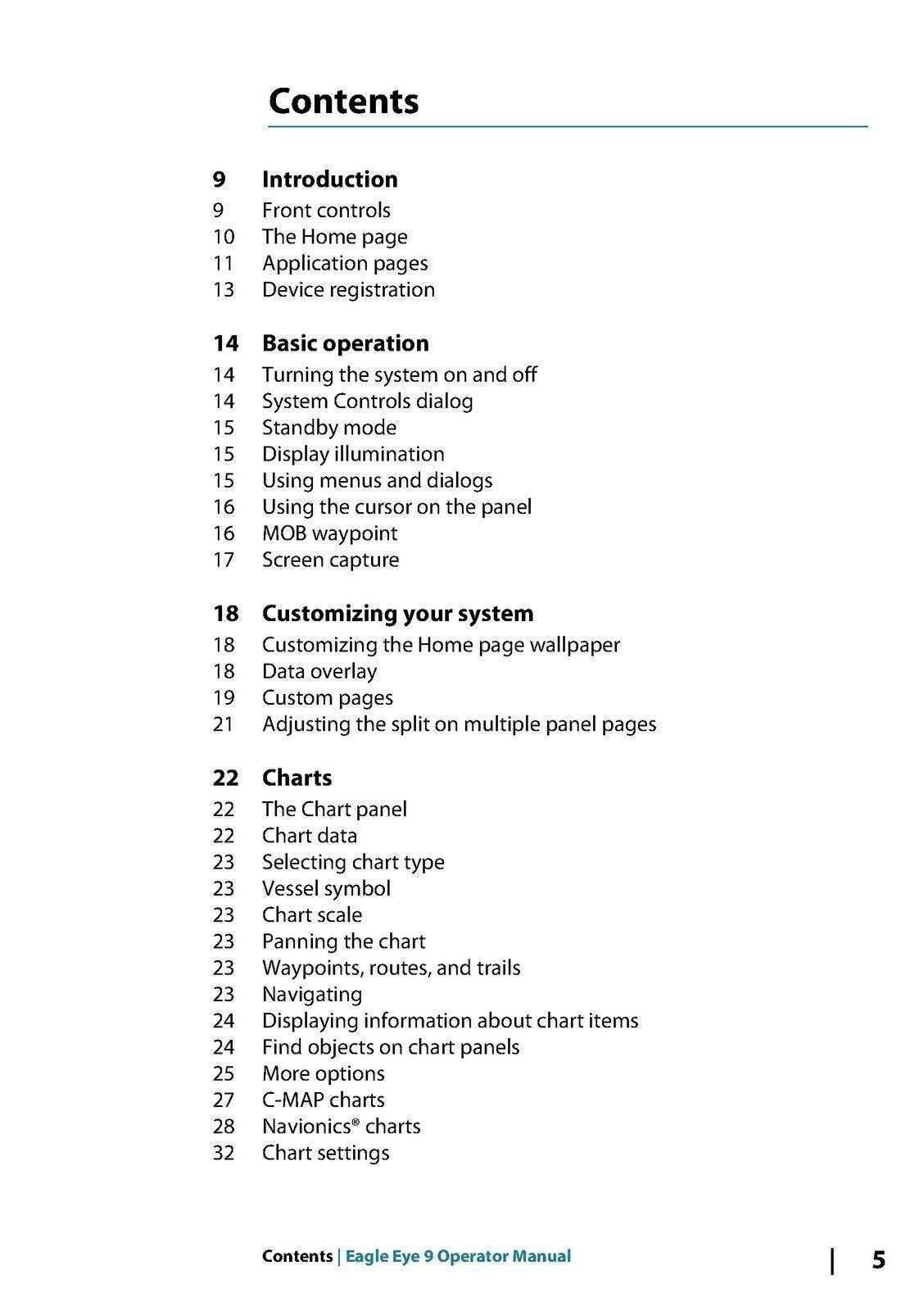 LOWRANCE Eagle Eye User Manual GPS Sonar Fish Finder TOUGH WIRE BINDING & COVERS