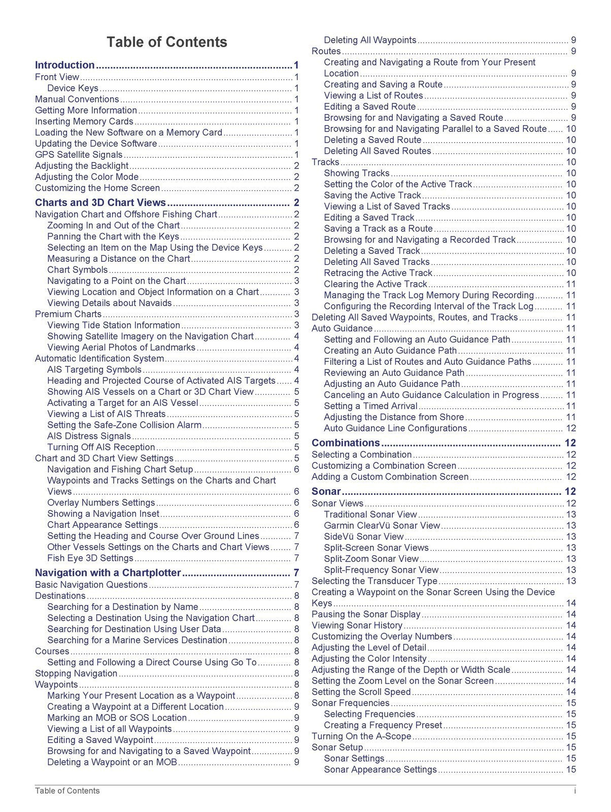 GARMIN EchoMap 40 50 70 90 Series Owner Manual - STEEL WIRE BOUND - TOUGH COVERS