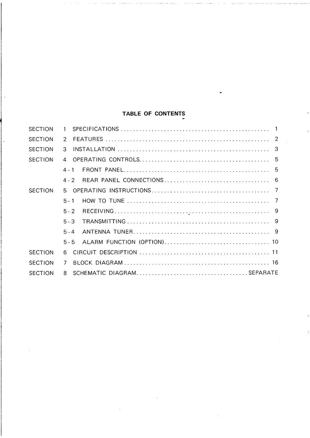 ICOM IC-M700 RADIOTELEPHONE INSTRUCTION MANUAL - STEEL WIRE BOUND - TOUGH COVERS