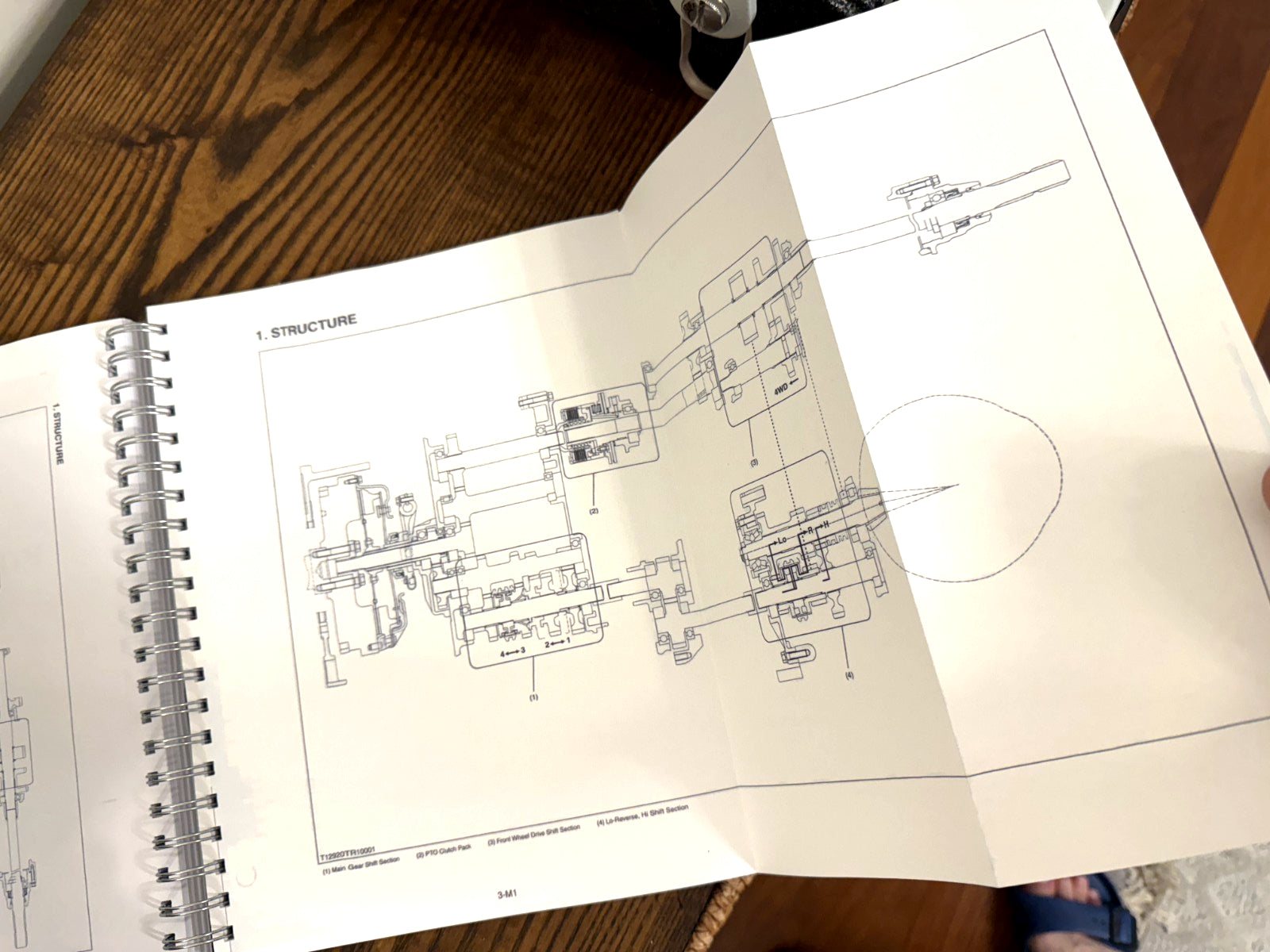 KUBOTA MX5000 WORKSHOP MANUAL WSM - WIRE BOUND - TOUGH COVERS - XL FOLDOUT PAGES