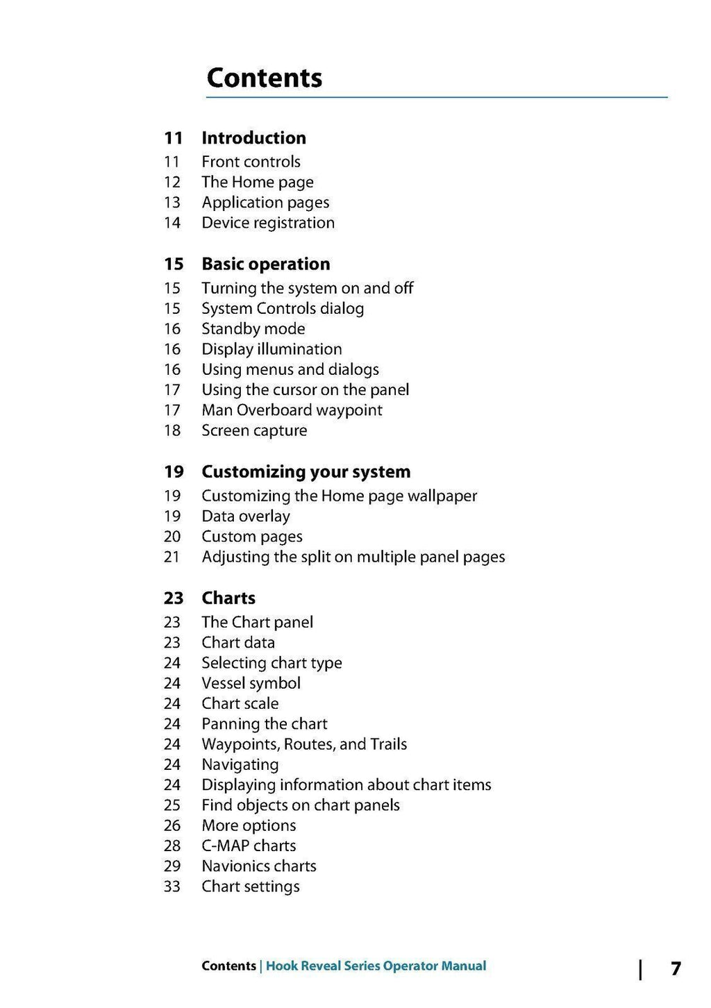 LOWRANCE HOOK REVEAL SERIES Fish Finder Charting Owners User Manual - WIRE BOUND