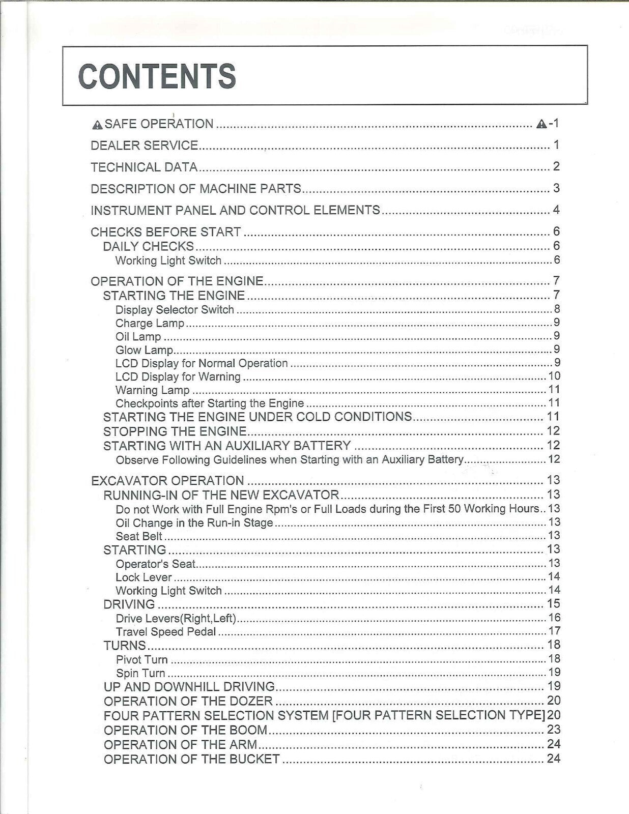 KUBOTA U30-5 U50-5 OPERATORS MANUAL - STEEL WIRE BOUND - PROTECTIVE COVERS