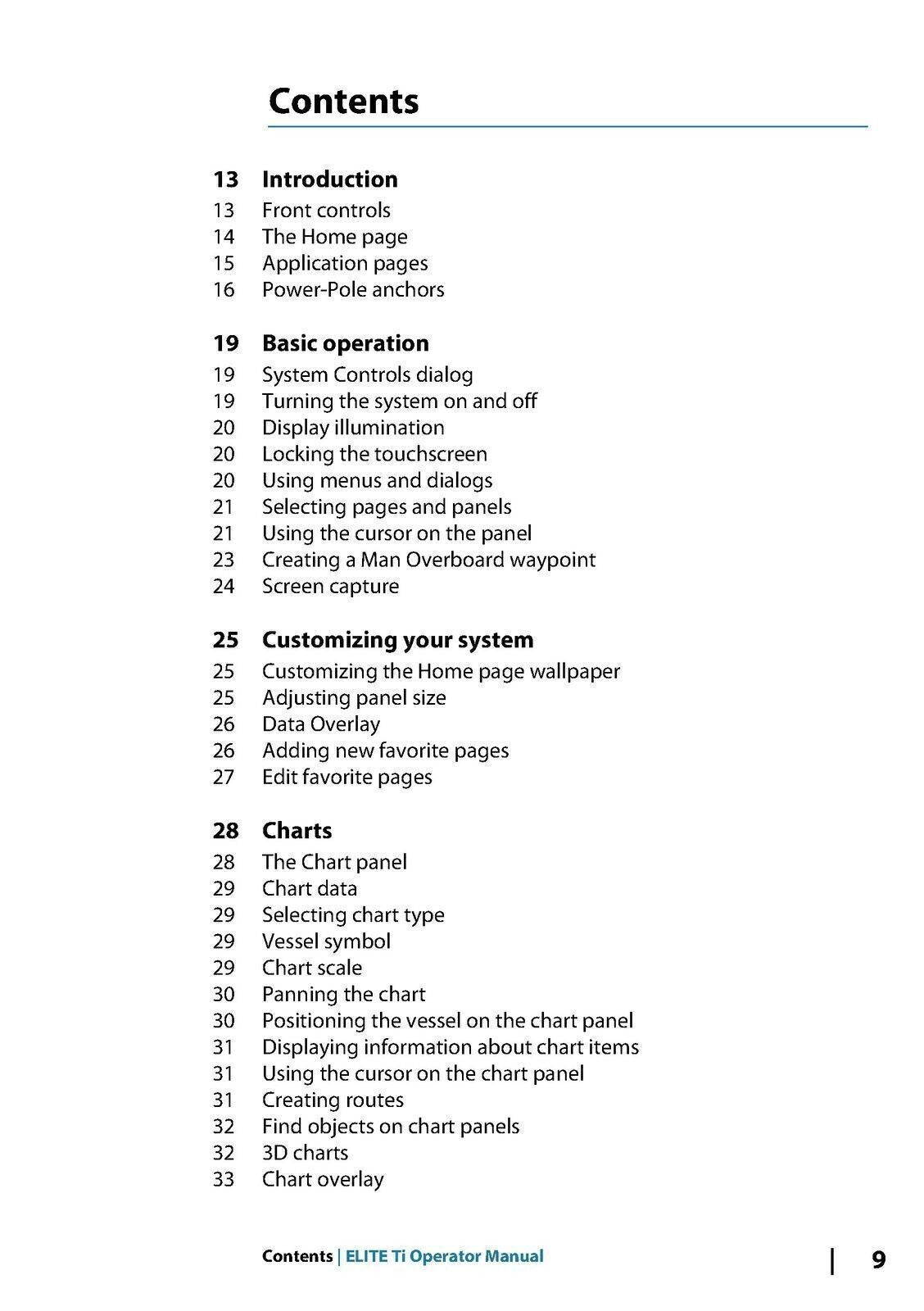 LOWRANCE Elite-Ti User Manual Operation Guide  - ROBUST WIRE BINDING & COVERS