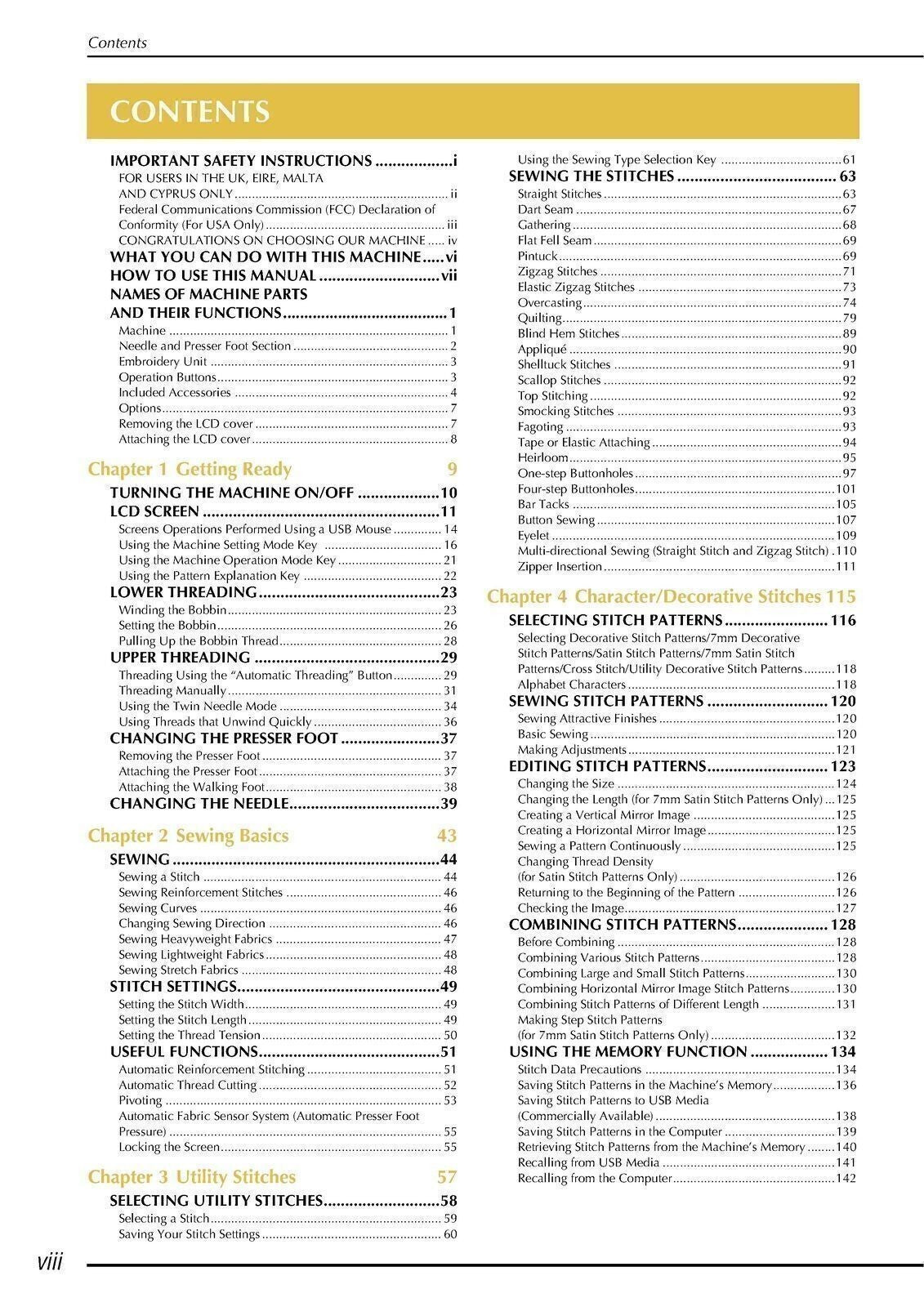 Baby Lock Ellegante 2 BLG2 User Manual Owners Instruction Guide TOUGH WIRE BOUND