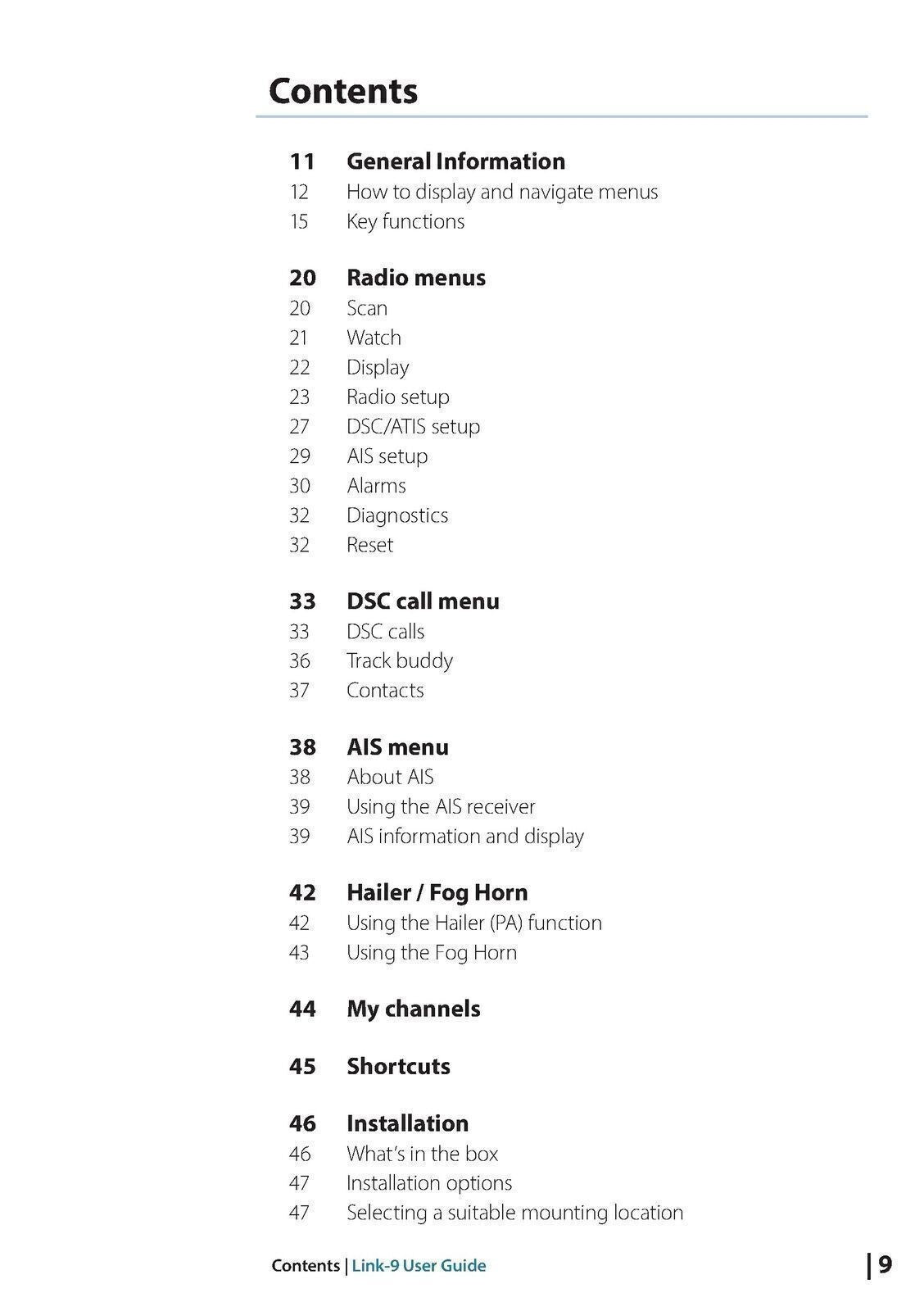 LOWRANCE LINK9 Fixed Mount VHF User Guide Manual - TOUGH WIRE BINDING & COVERS